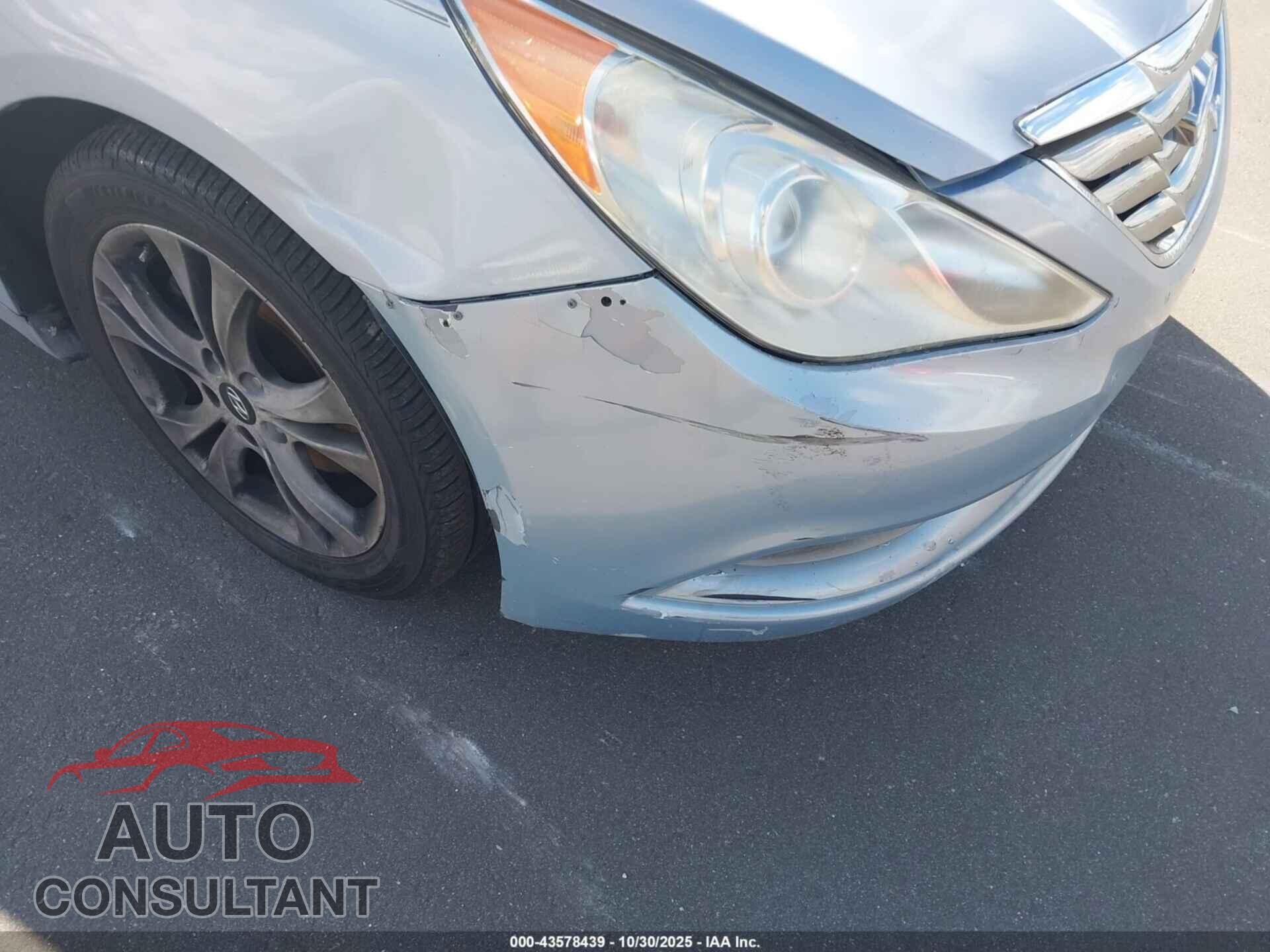 HYUNDAI SONATA 2013 - 5NPEB4AC5DH512314
