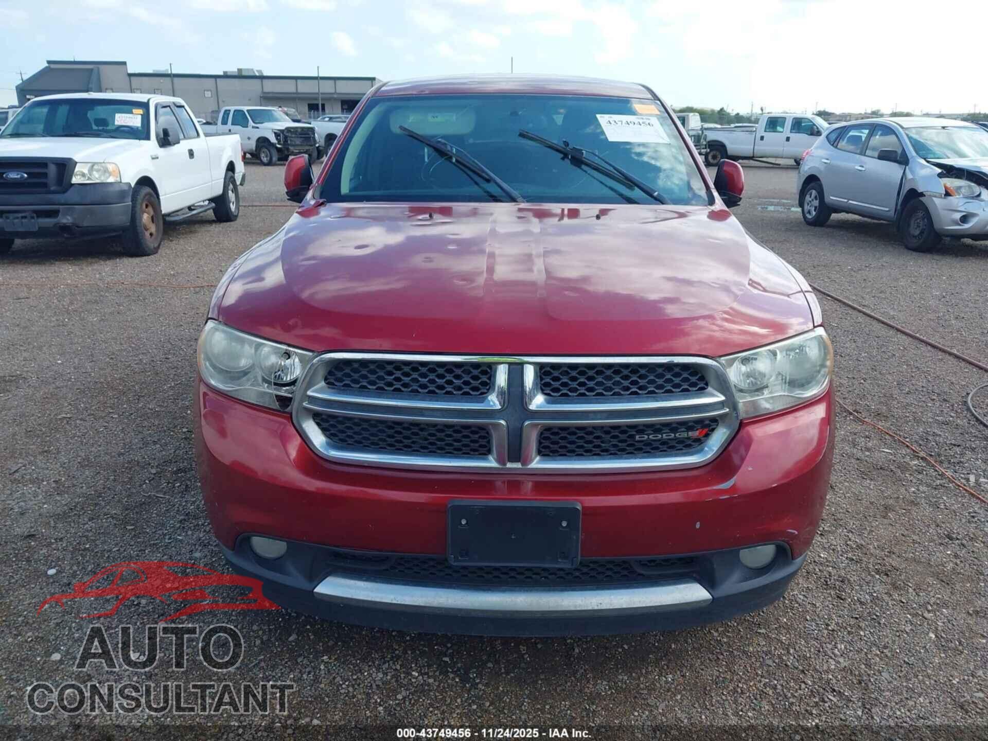 DODGE DURANGO 2013 - 1C4RDHAG5DC678317