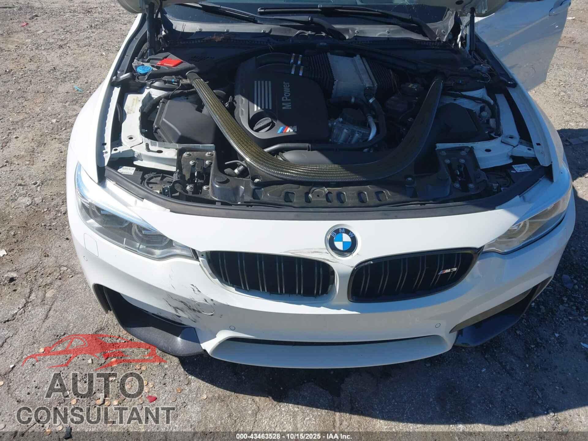 BMW M3 2017 - WBS8M9C50H5G42313