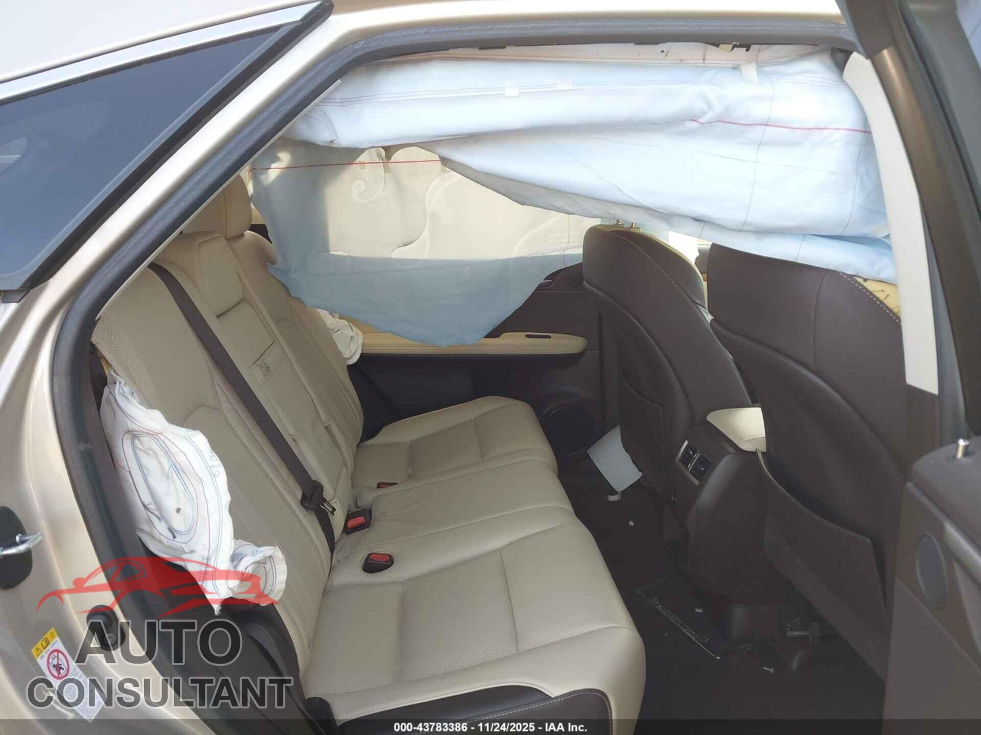 LEXUS RX 350 2018 - 2T2BZMCA4JC140761