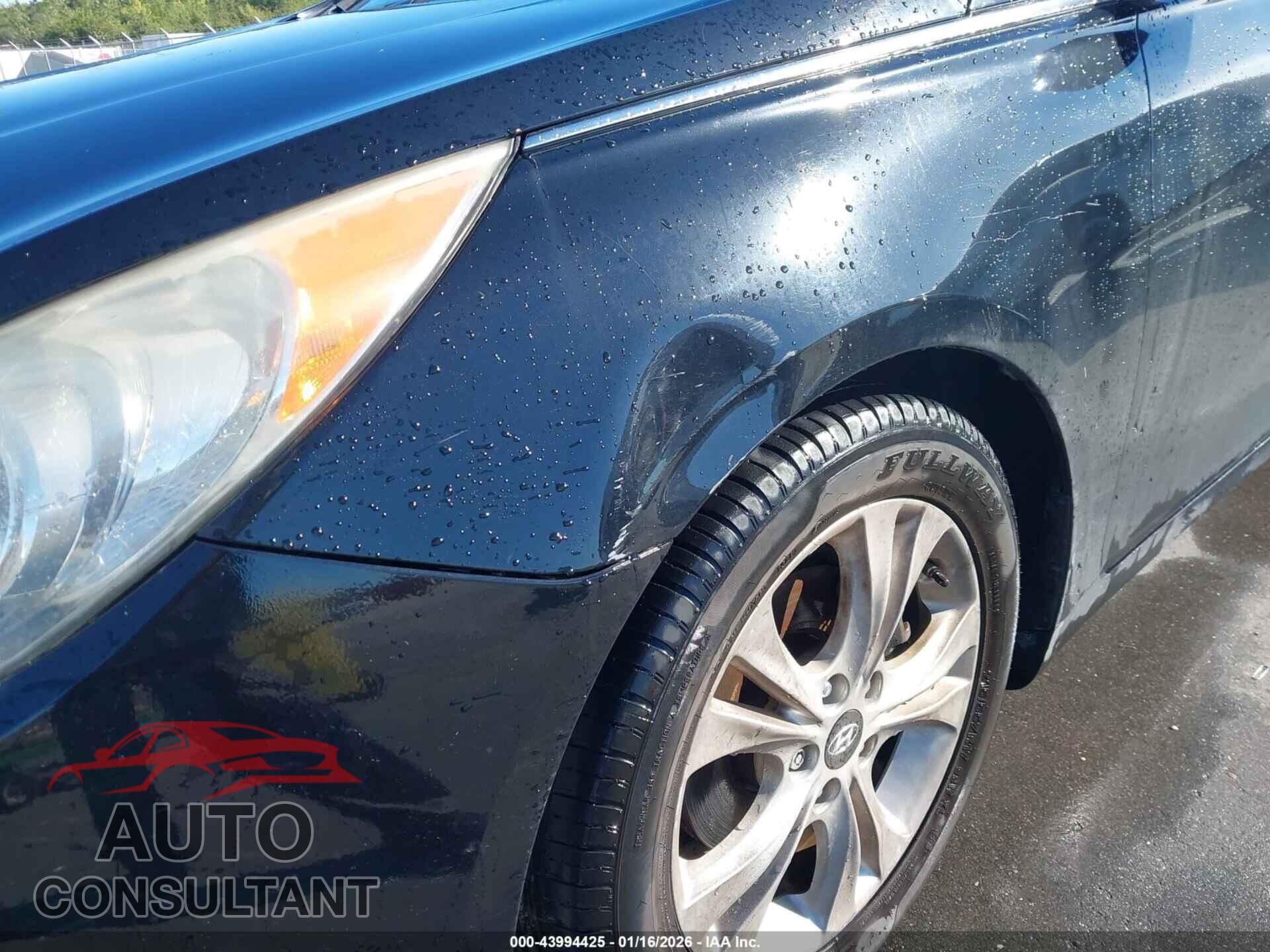 HYUNDAI SONATA 2012 - 5NPEC4AC9CH499661