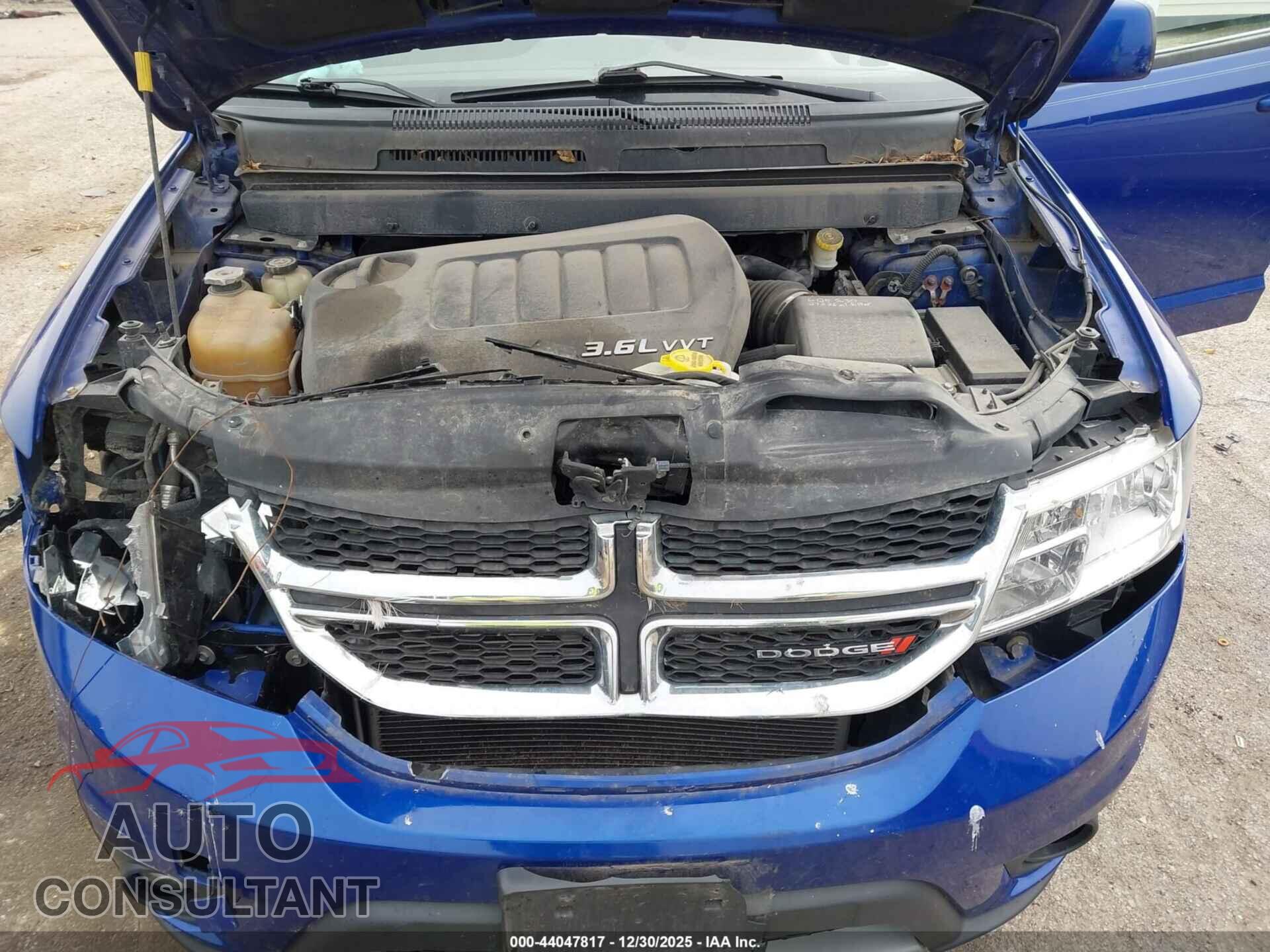 DODGE JOURNEY 2012 - 3C4PDCBG7CT297404