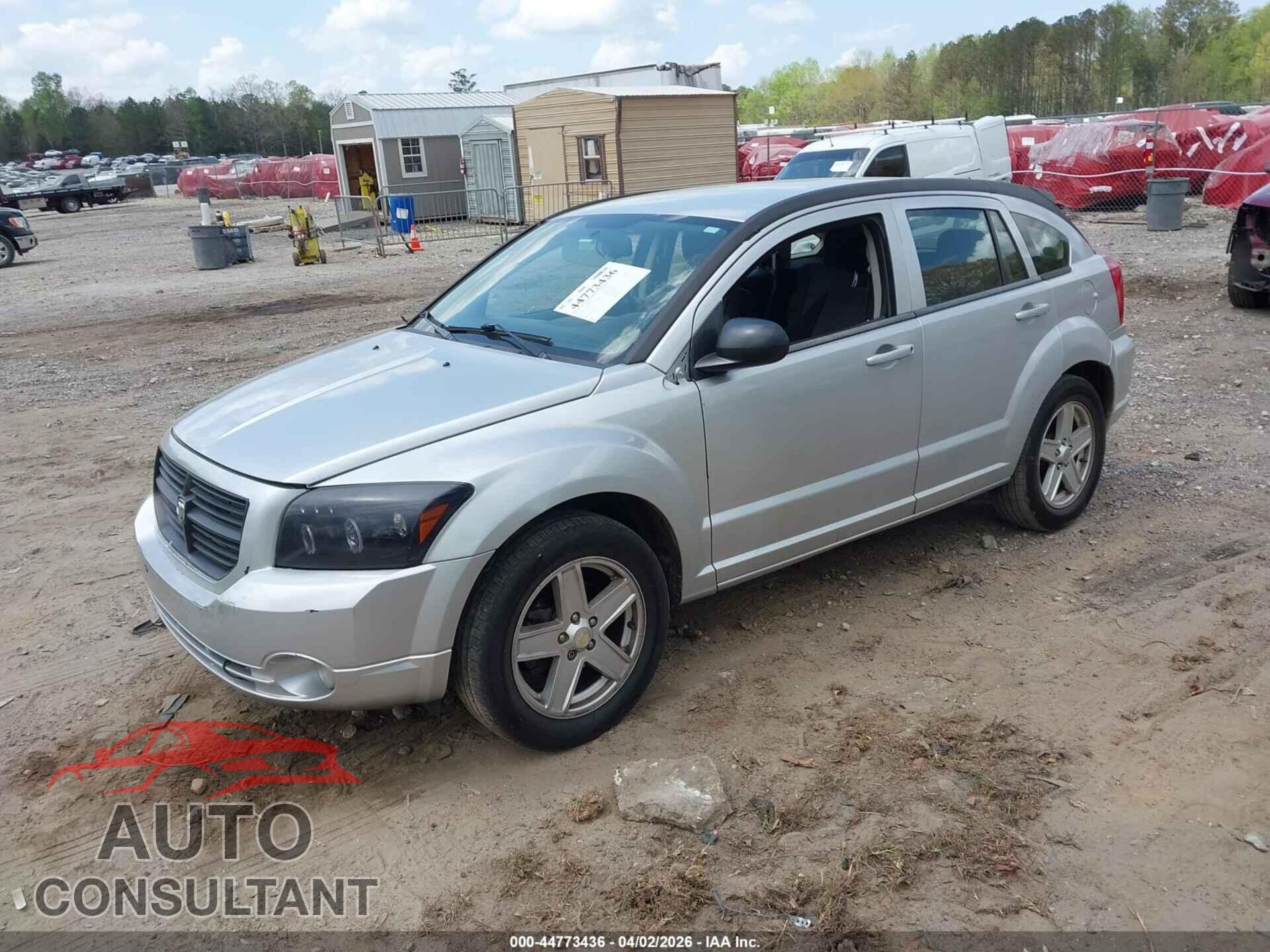DODGE CALIBER 2012 - 1C3CDWDA4CD534773