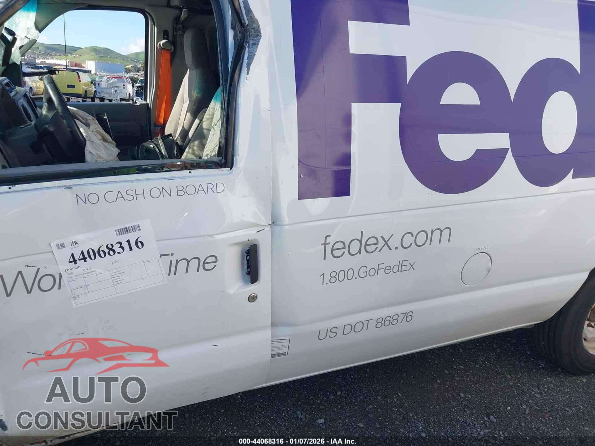 FORD E-150 2010 - 1FTNE1EW0ADA90867