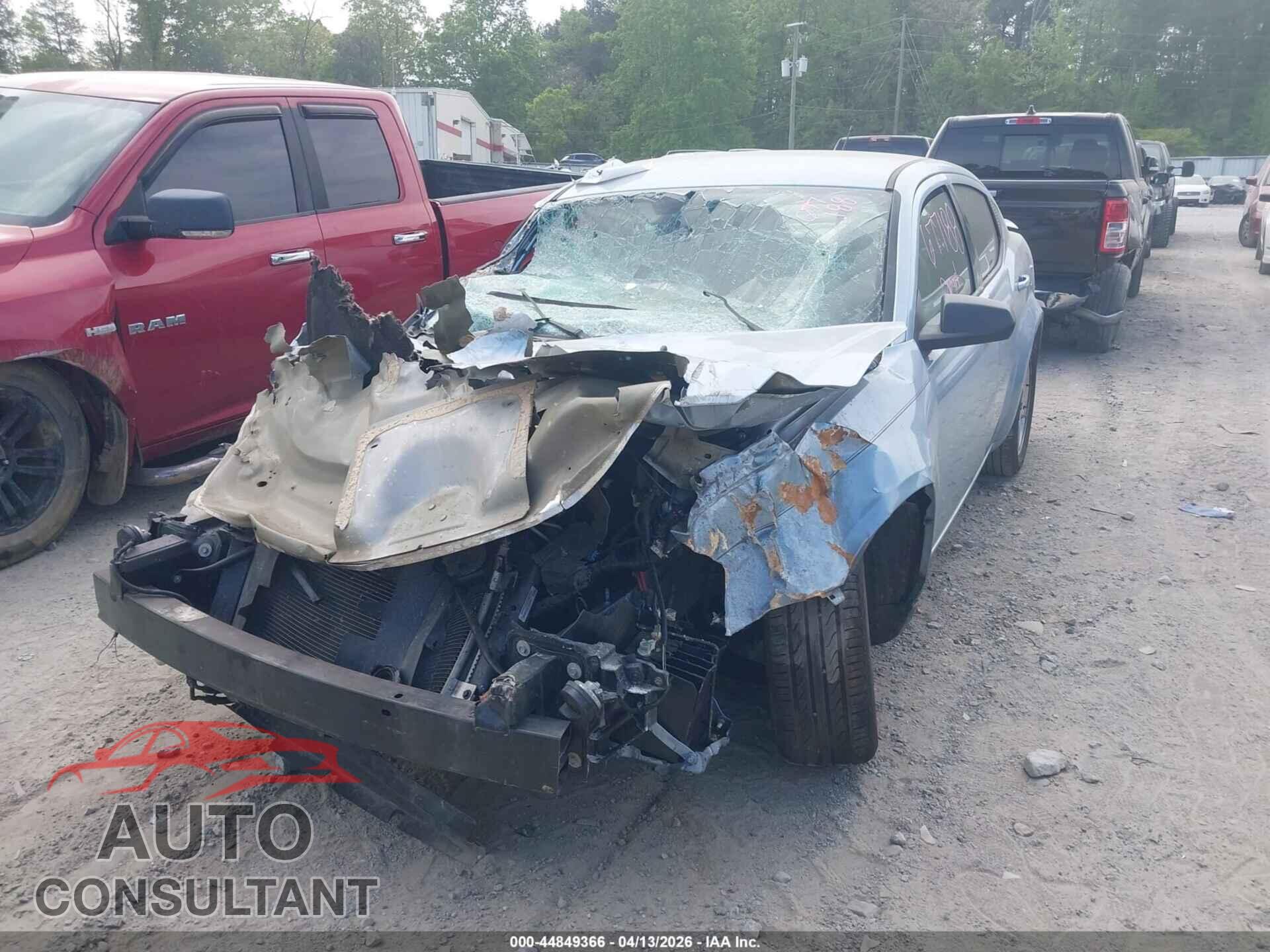 DODGE AVENGER 2013 - 1C3CDZAG9DN677188