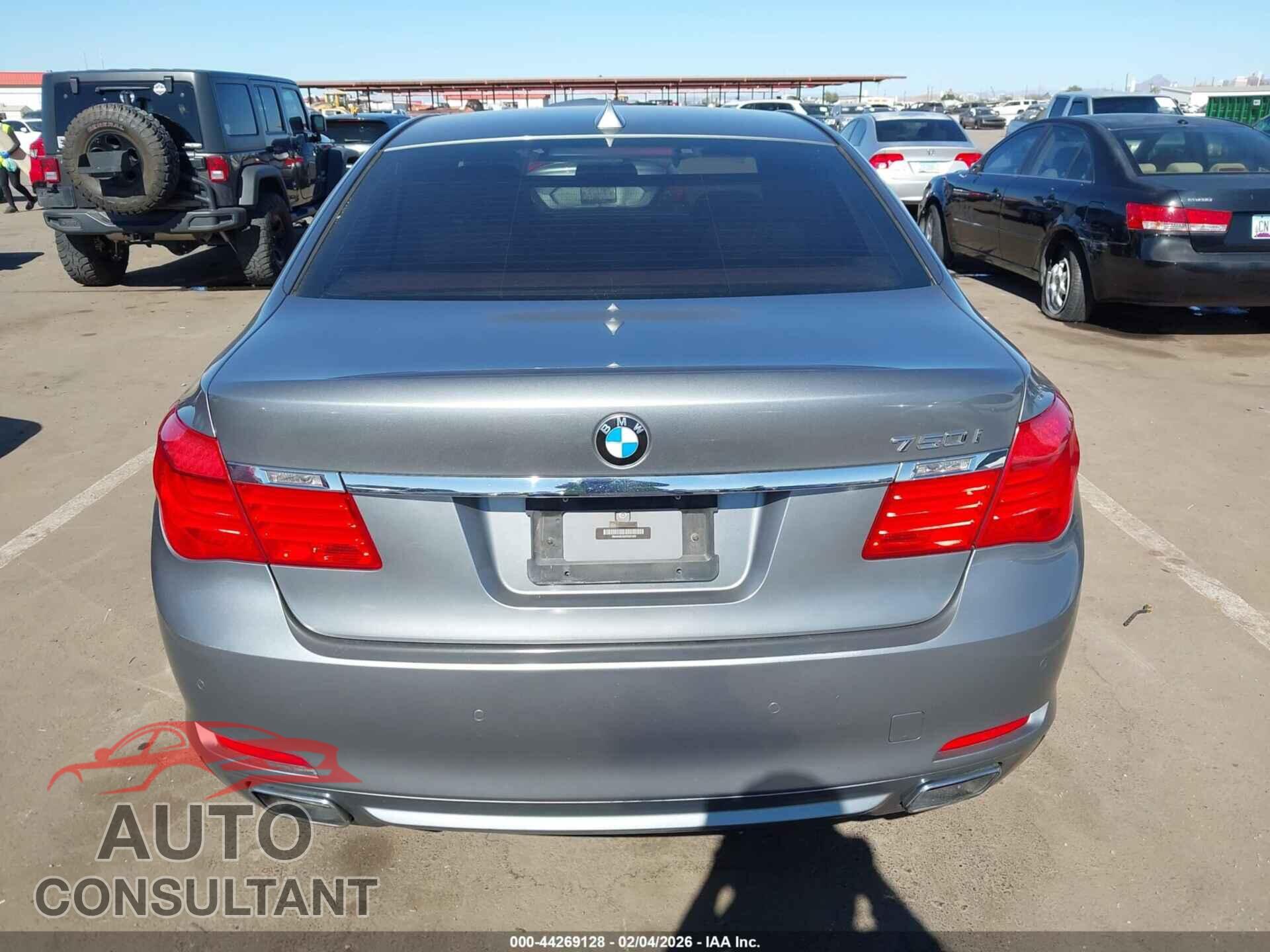 BMW 750I 2012 - WBAKA8C59CDX01450