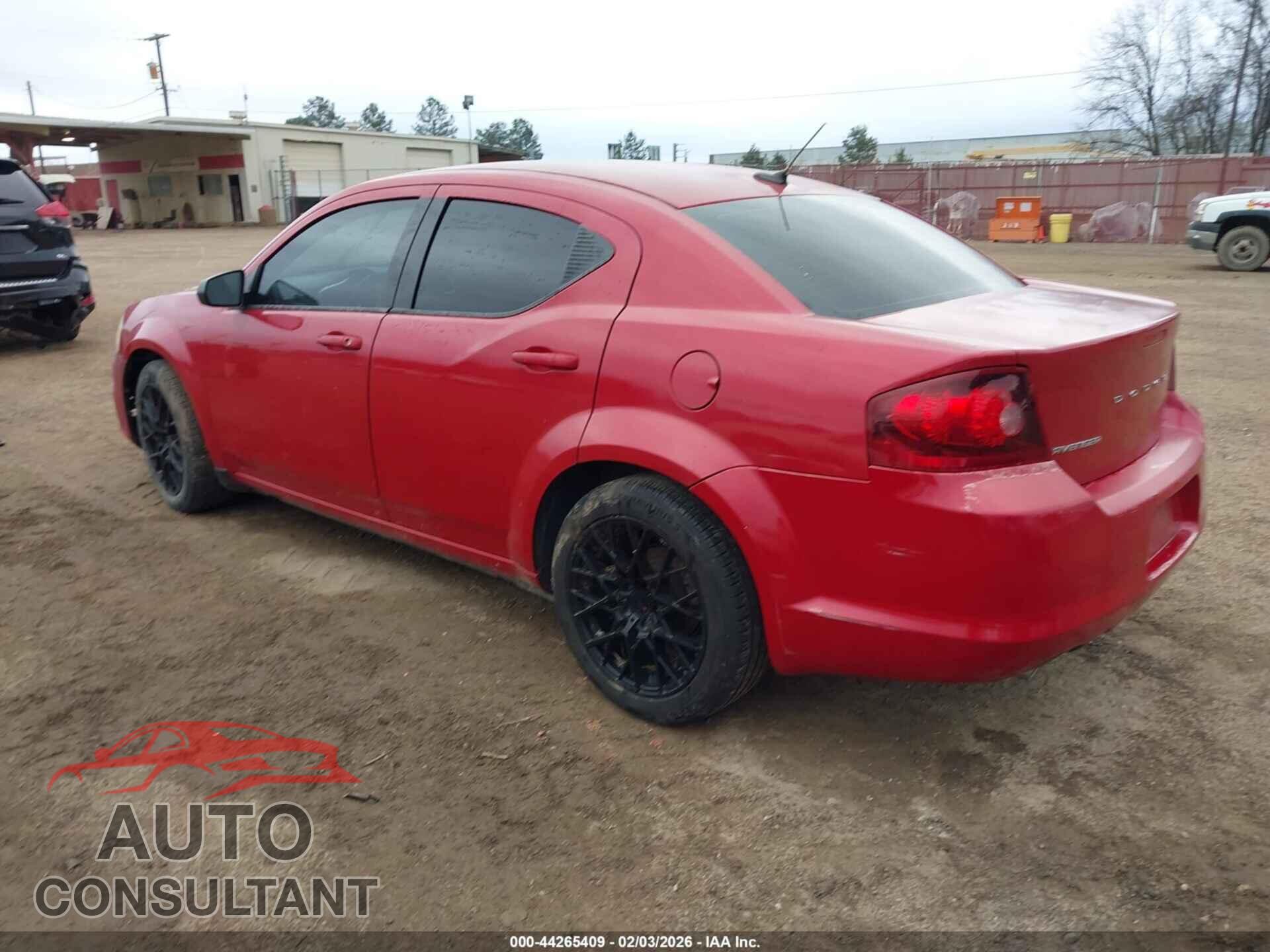 DODGE AVENGER 2013 - 1C3CDZAG3DN760373