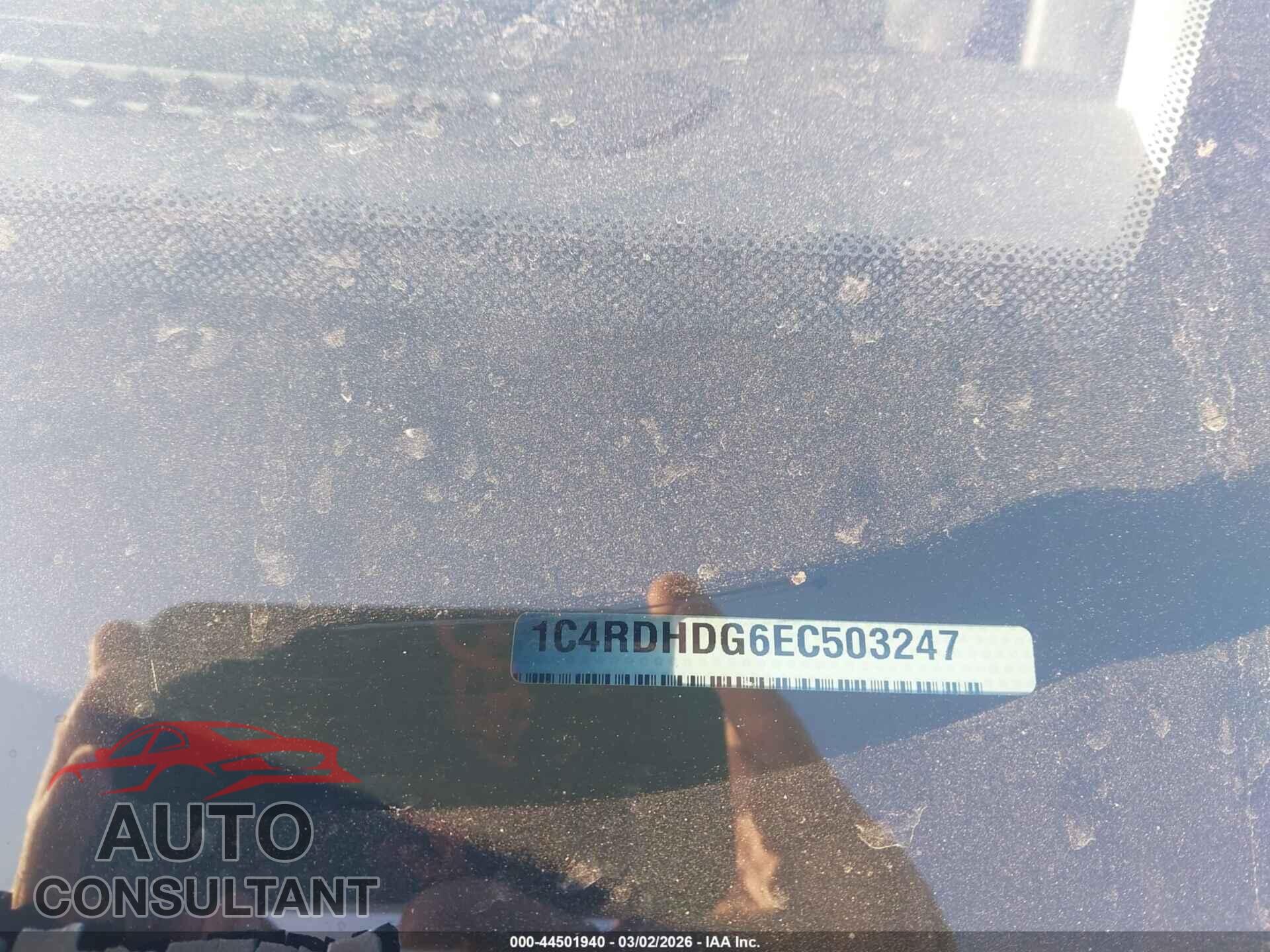 DODGE DURANGO 2014 - 1C4RDHDG6EC503247