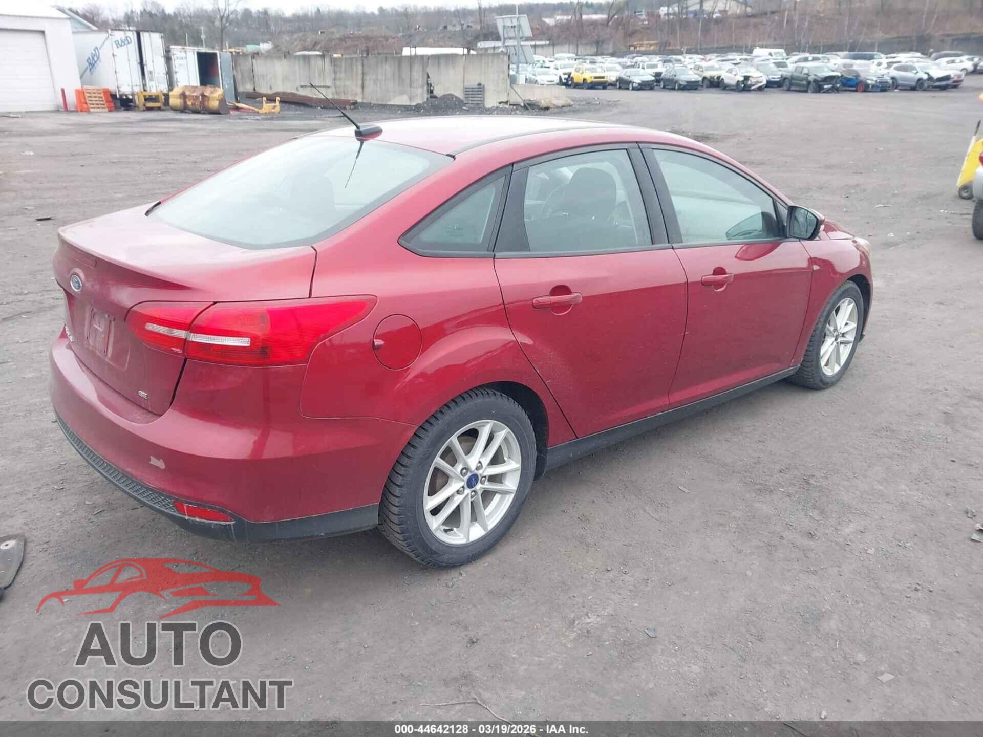 FORD FOCUS 2017 - 1FADP3F24HL240899