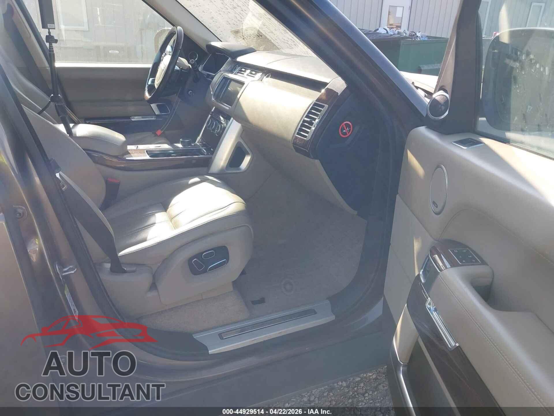 LAND ROVER RANGE ROVER 2013 - SALGV2EF6DA121908
