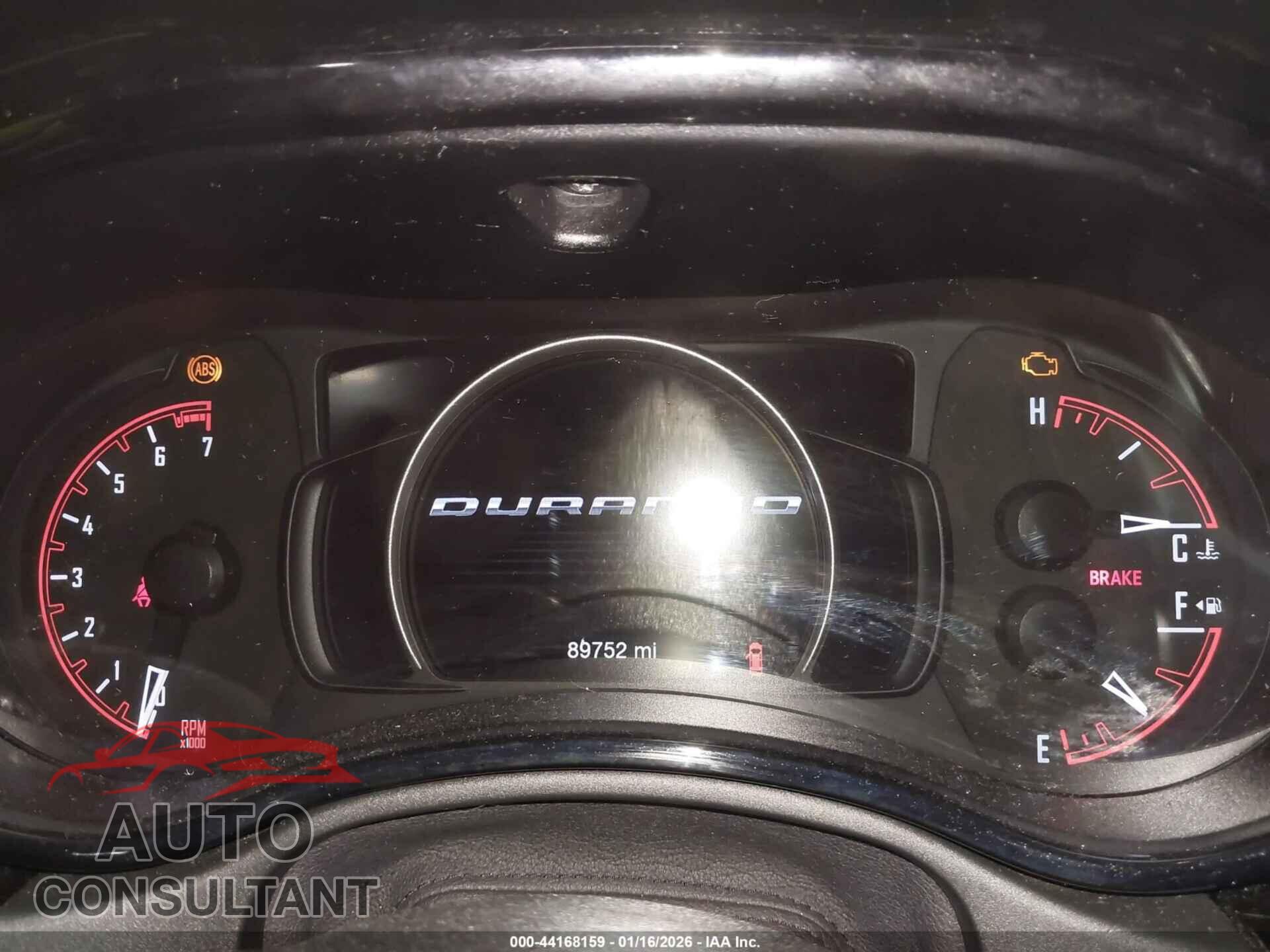 DODGE DURANGO 2021 - 1C4RDJDG4MC575537