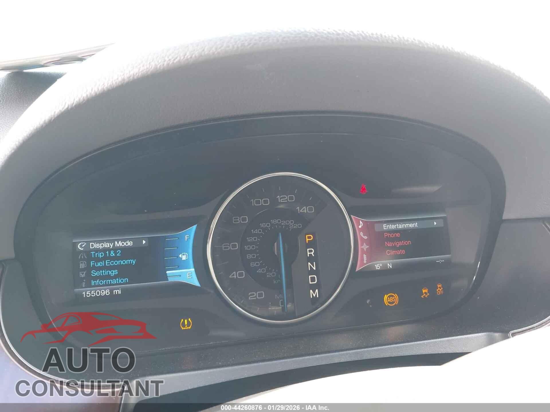 FORD EDGE 2012 - 2FMDK3KC8CBA12142
