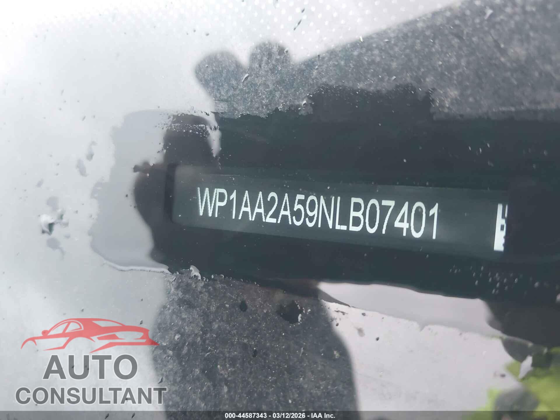 PORSCHE MACAN 2022 - WP1AA2A59NLB07401