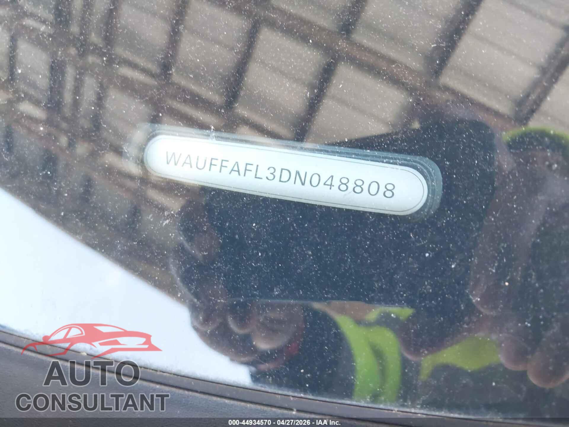 AUDI A4 2013 - WAUFFAFL3DN048808