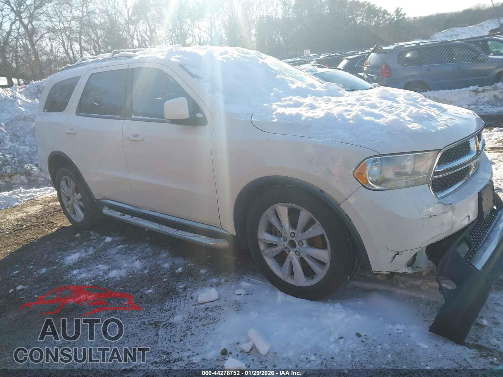 DODGE DURANGO 2012 - 1C4SDJDT9CC153664