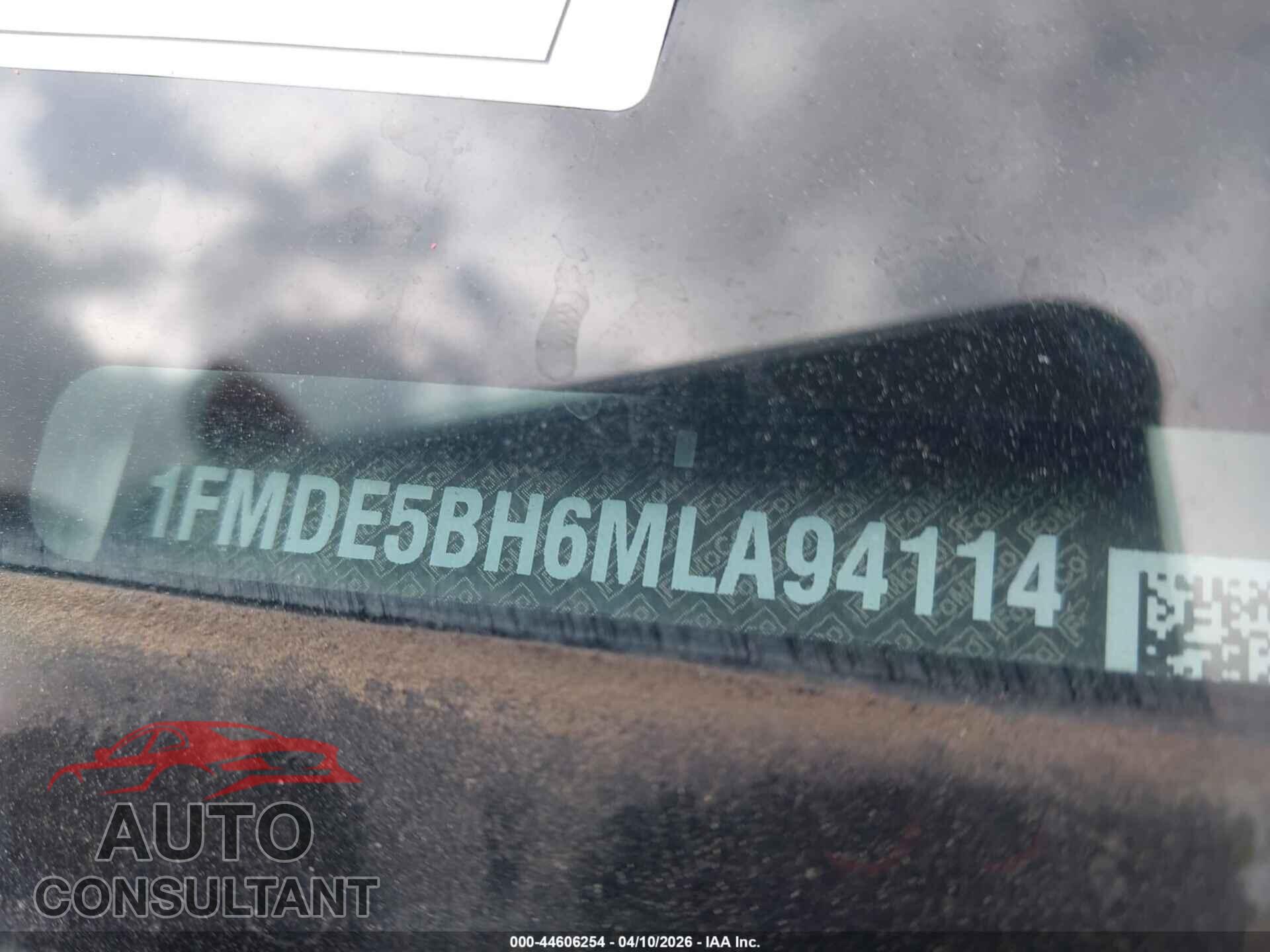 FORD BRONCO 2021 - 1FMDE5BH6MLA94114