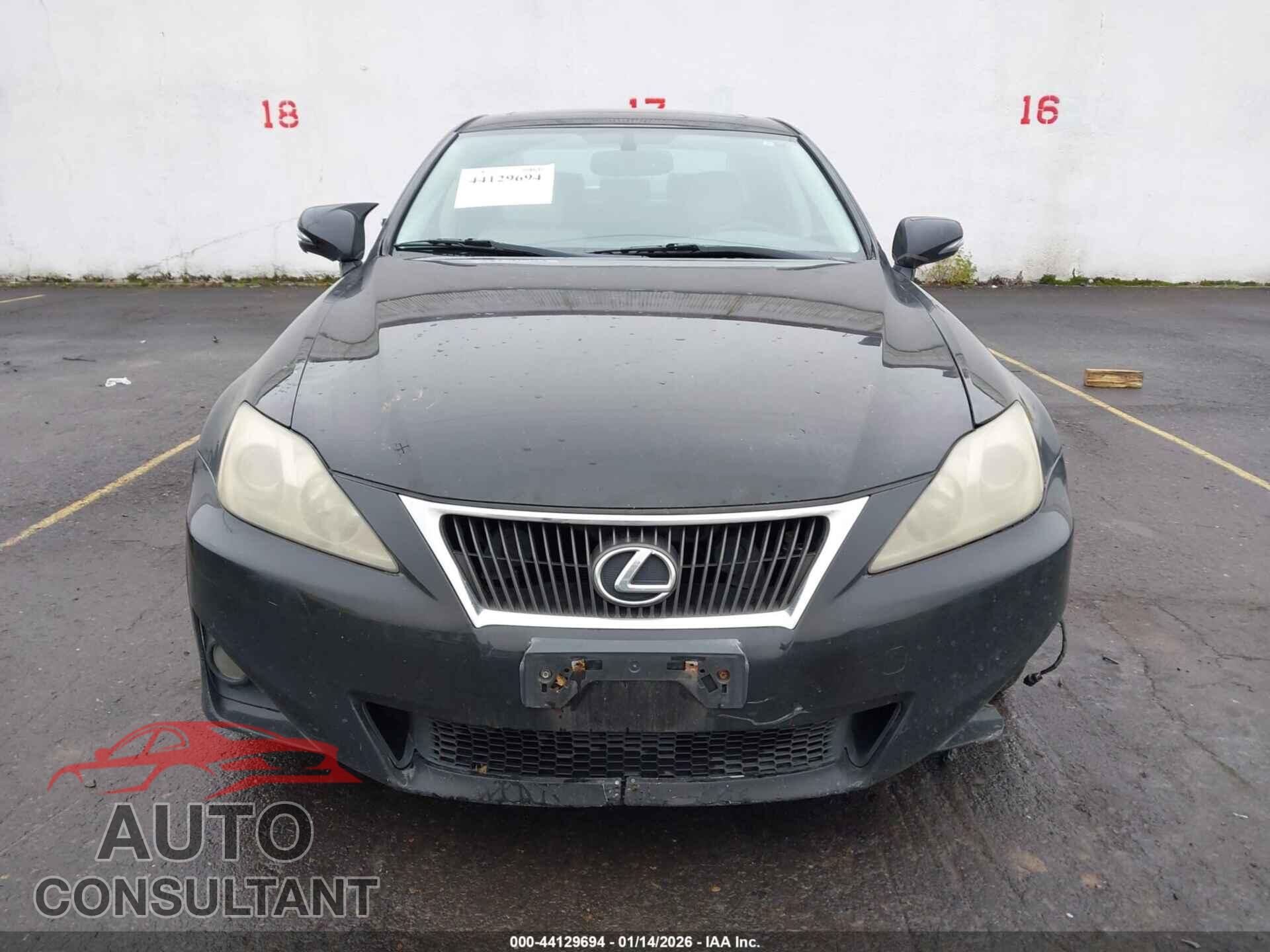 LEXUS IS 250 2011 - JTHBF5C25B5152779