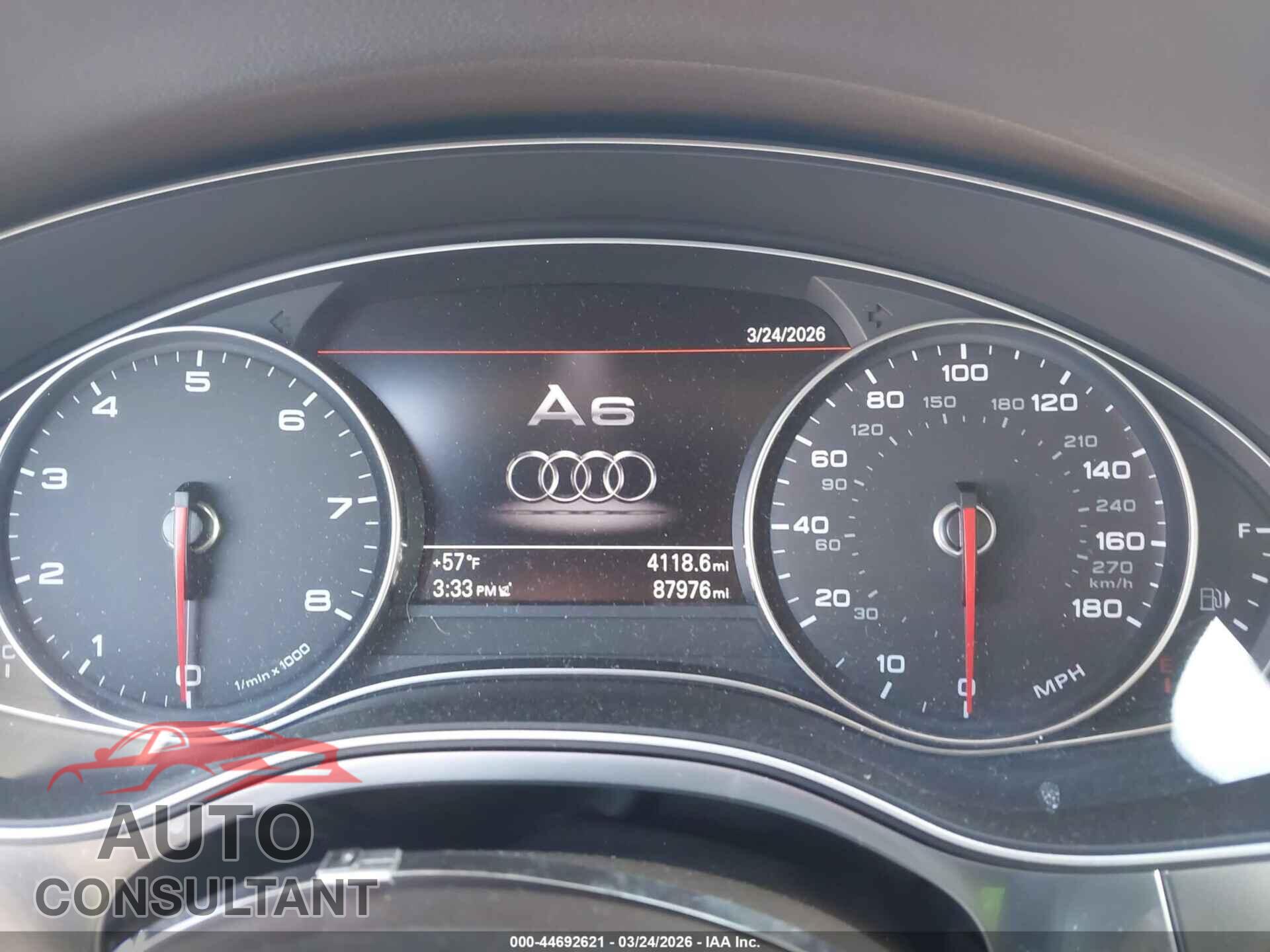 AUDI A6 2015 - WAUGFAFC5FN007331