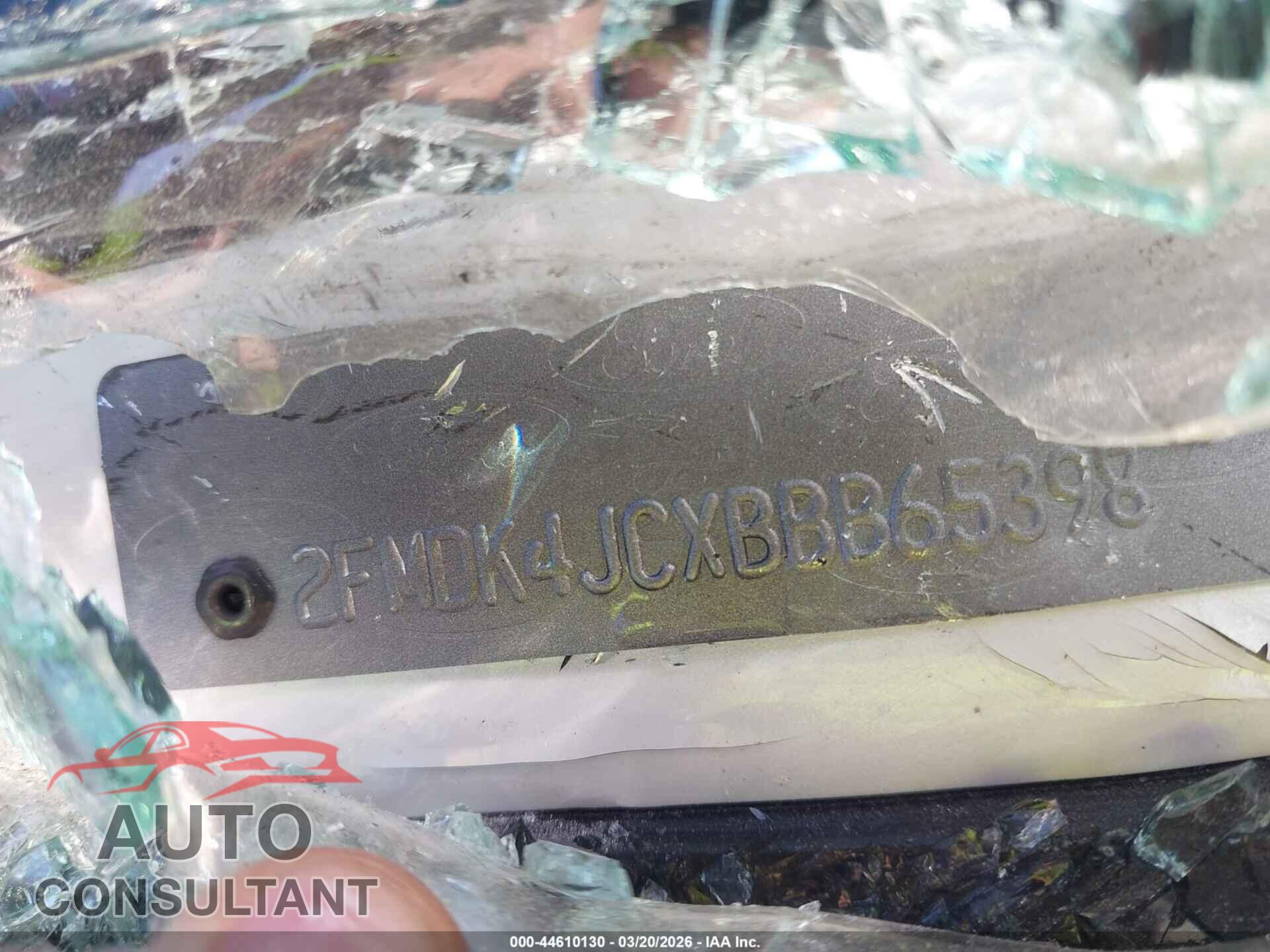 FORD EDGE 2011 - 2FMDK4JCXBBB65398