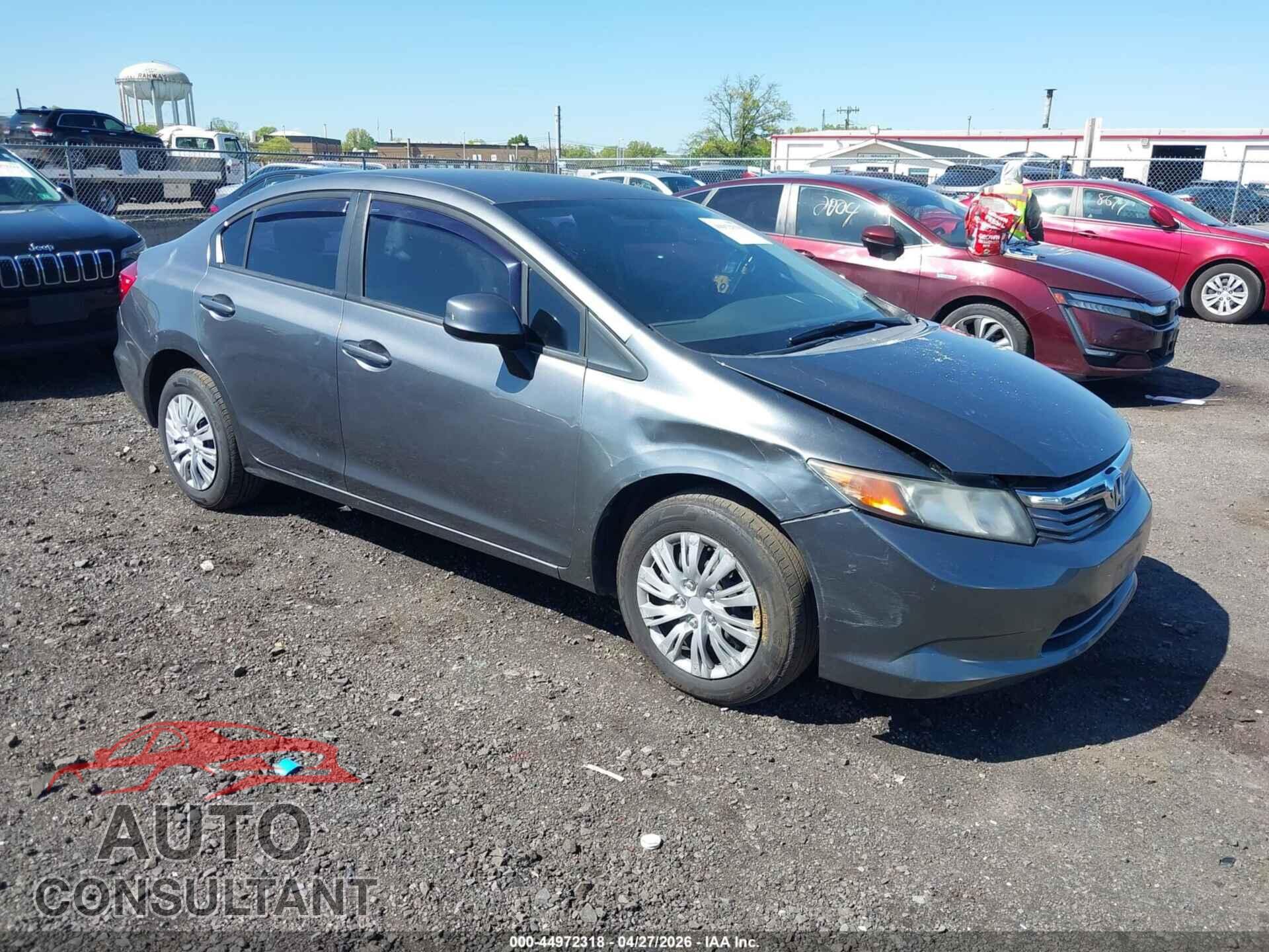 HONDA CIVIC 2012 - 19XFB2F59CE354081