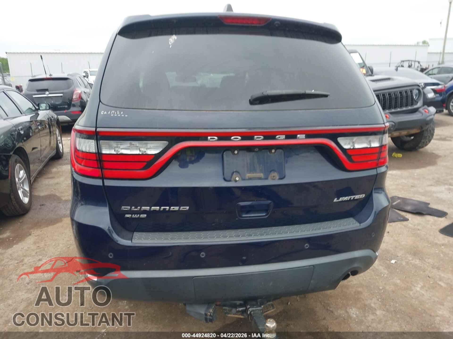 DODGE DURANGO 2016 - 1C4RDJDG5GC424601