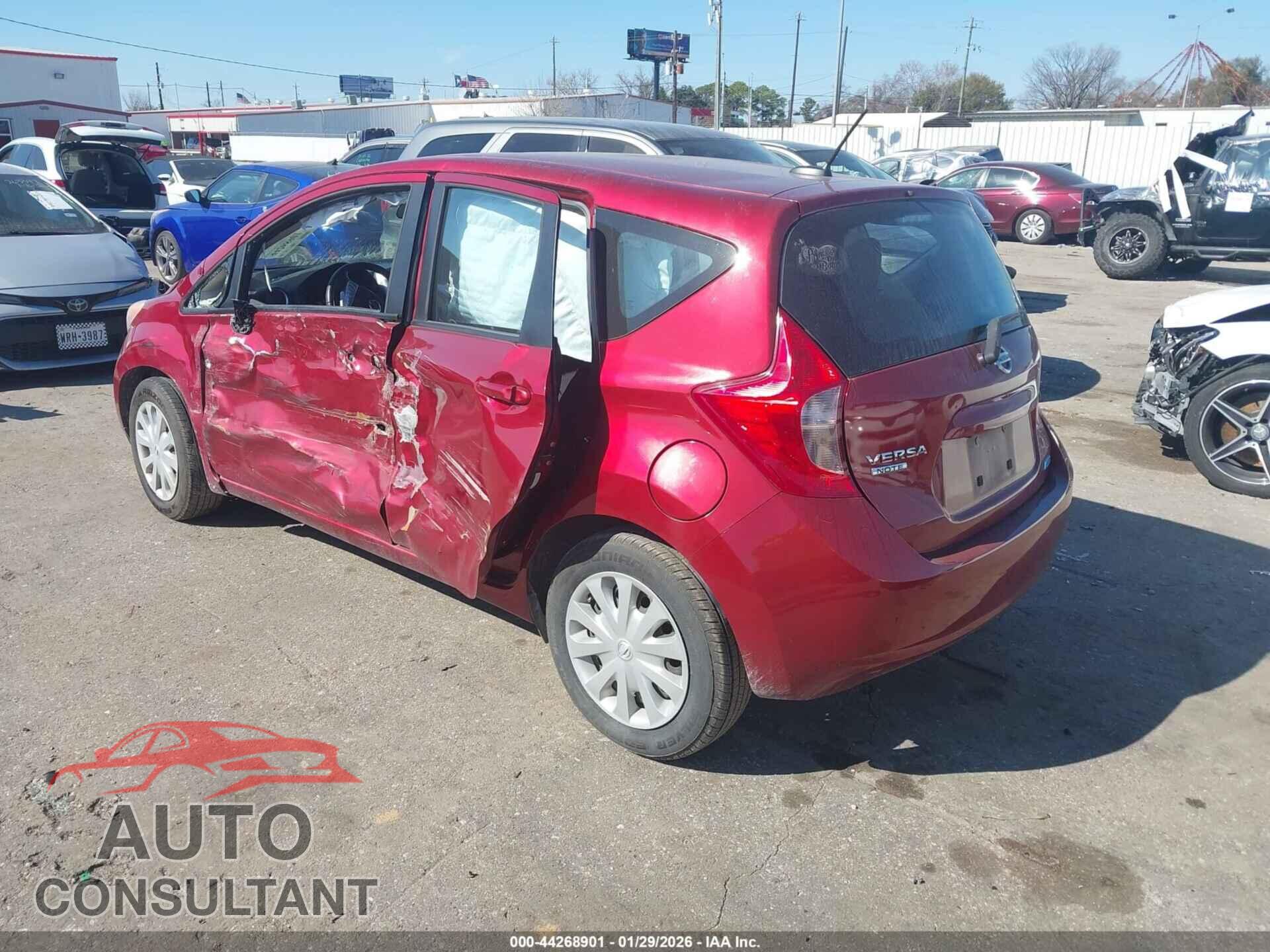 NISSAN VERSA NOTE 2016 - 3N1CE2CPXGL374151
