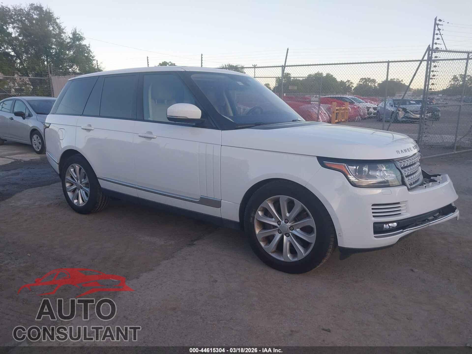 LAND ROVER RANGE ROVER 2016 - SALGS2PFXGA309048