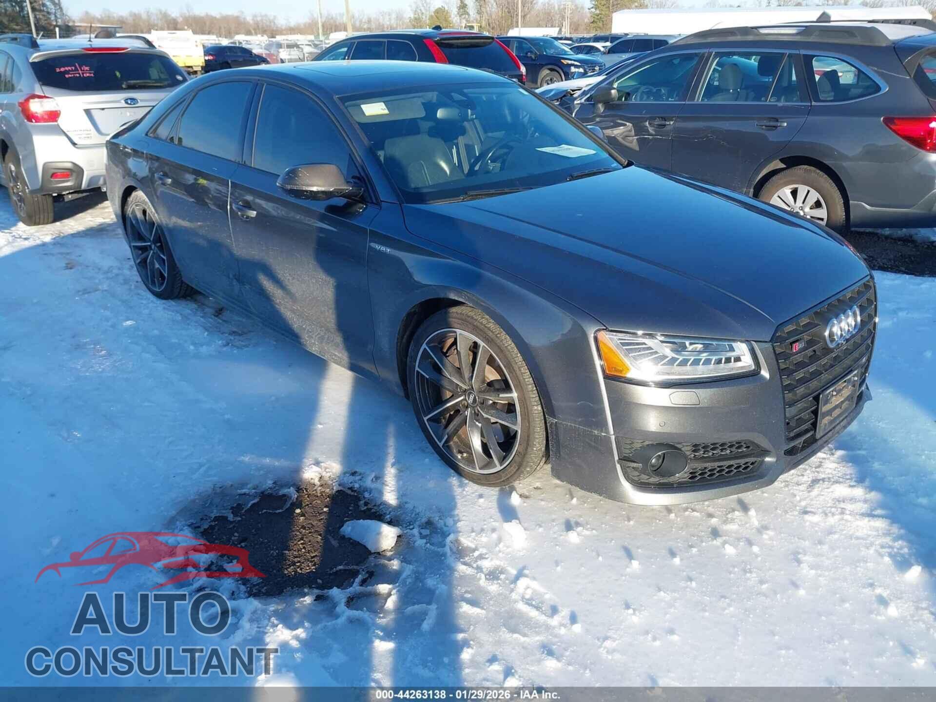 AUDI S8 2017 - WUAJ5AFD4HN900746