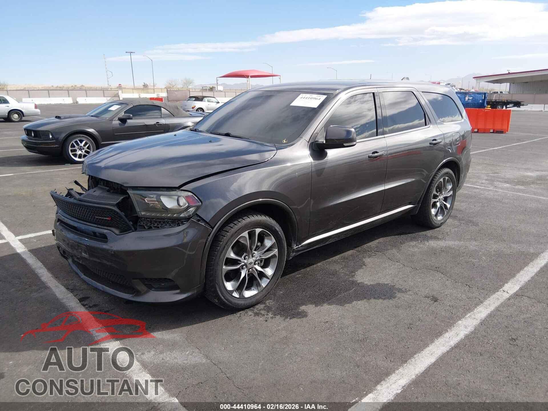 DODGE DURANGO 2019 - 1C4RDHDG4KC826935