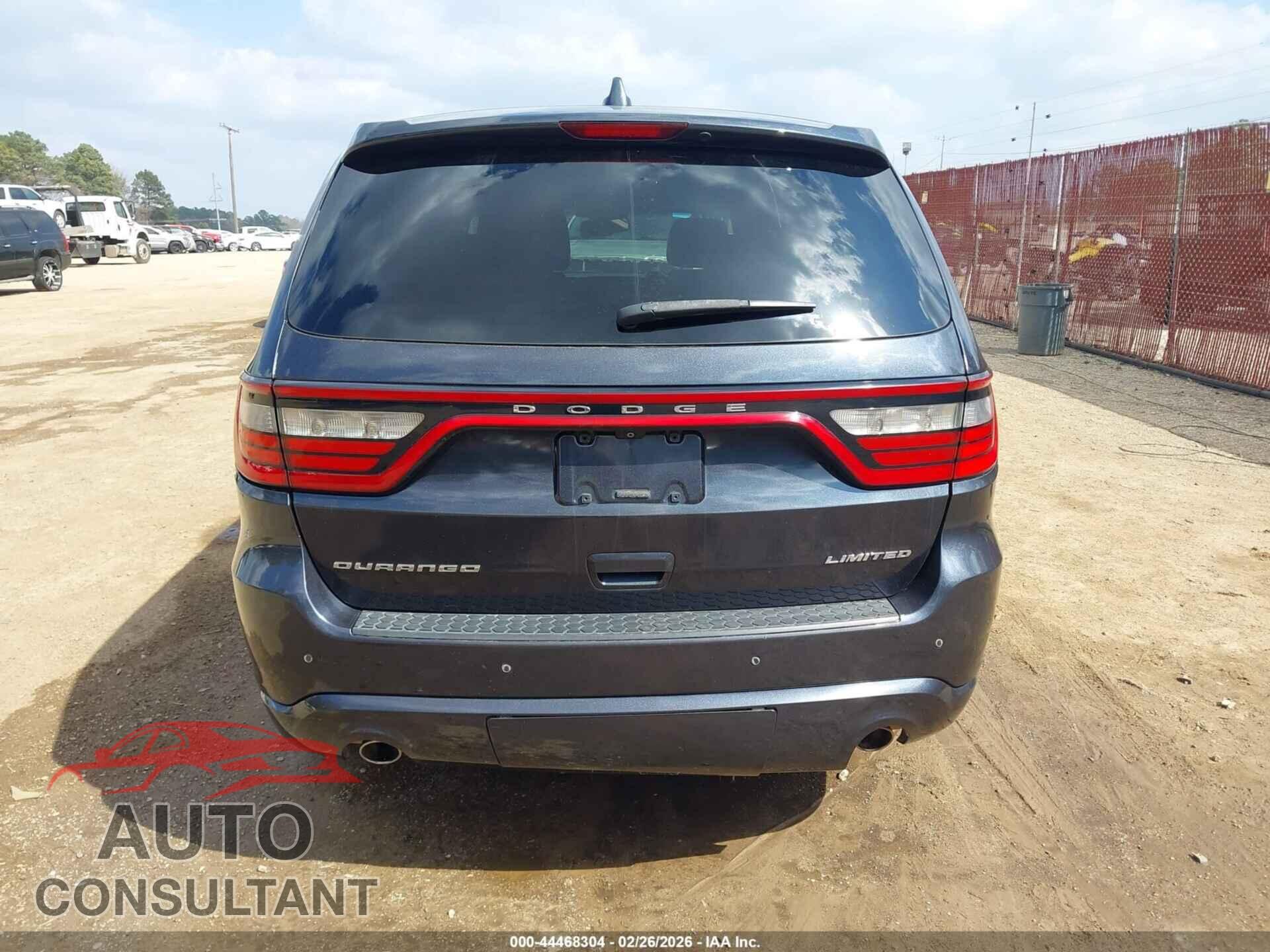 DODGE DURANGO 2015 - 1C4RDHDGXFC784583