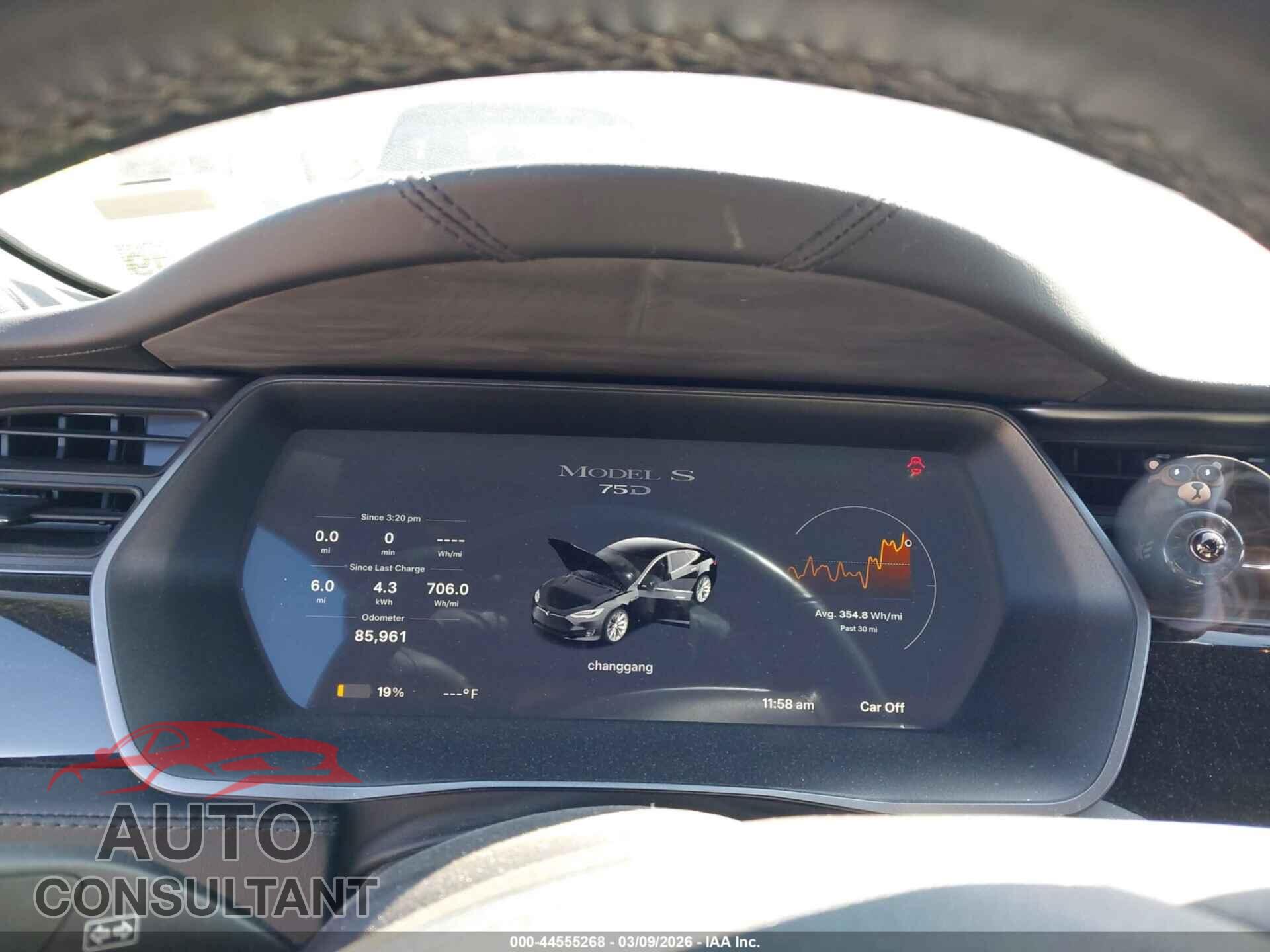 TESLA MODEL S 2018 - 5YJSA1E20JF297599