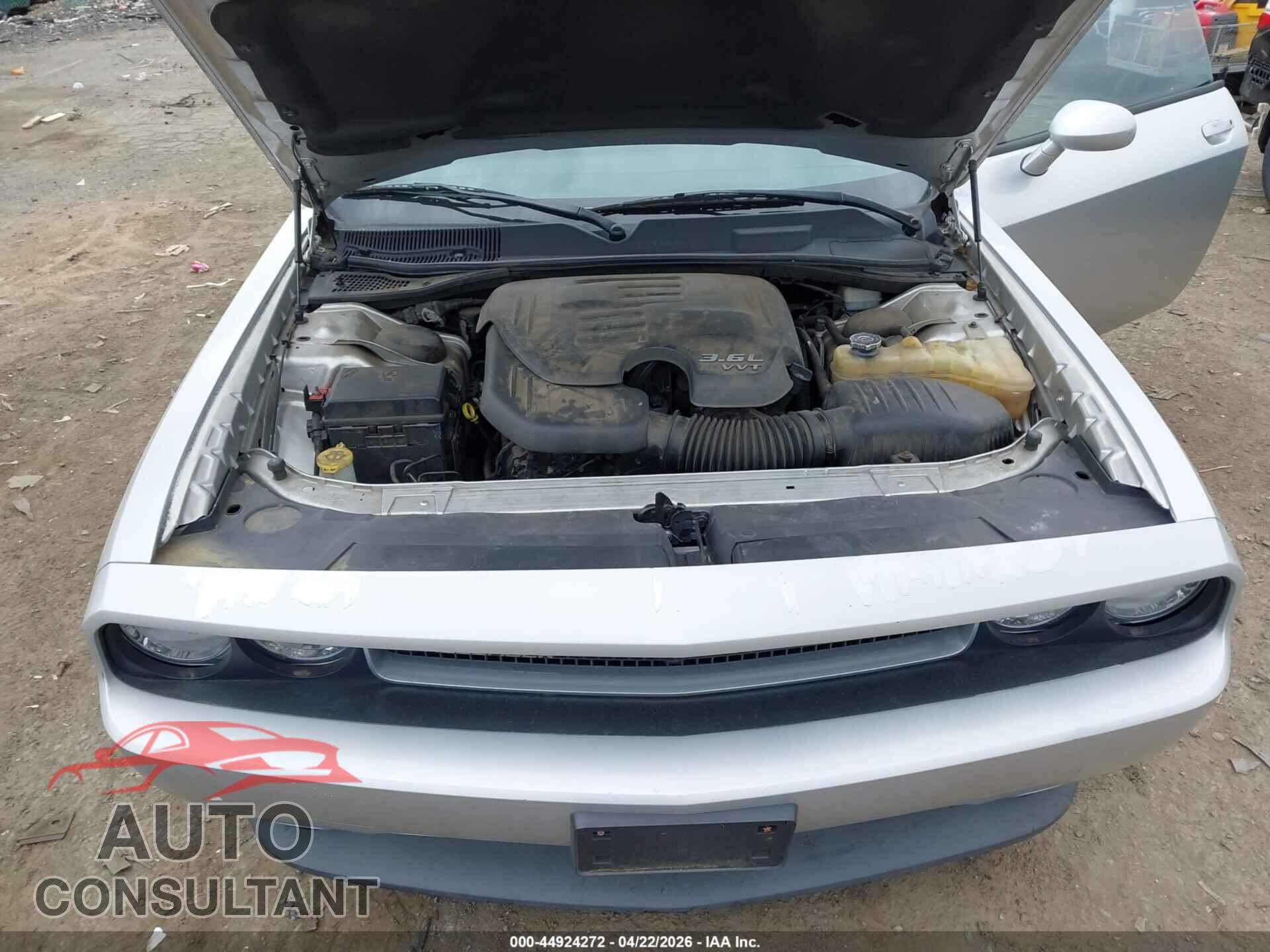 DODGE CHALLENGER 2012 - 2C3CDYAG0CH118064