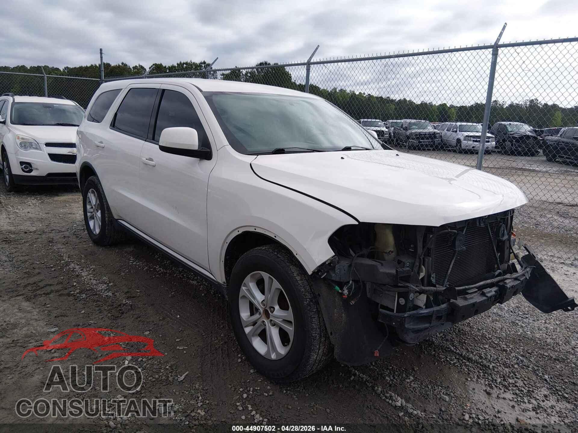 DODGE DURANGO 2012 - 1C4RDHAGXCC247518