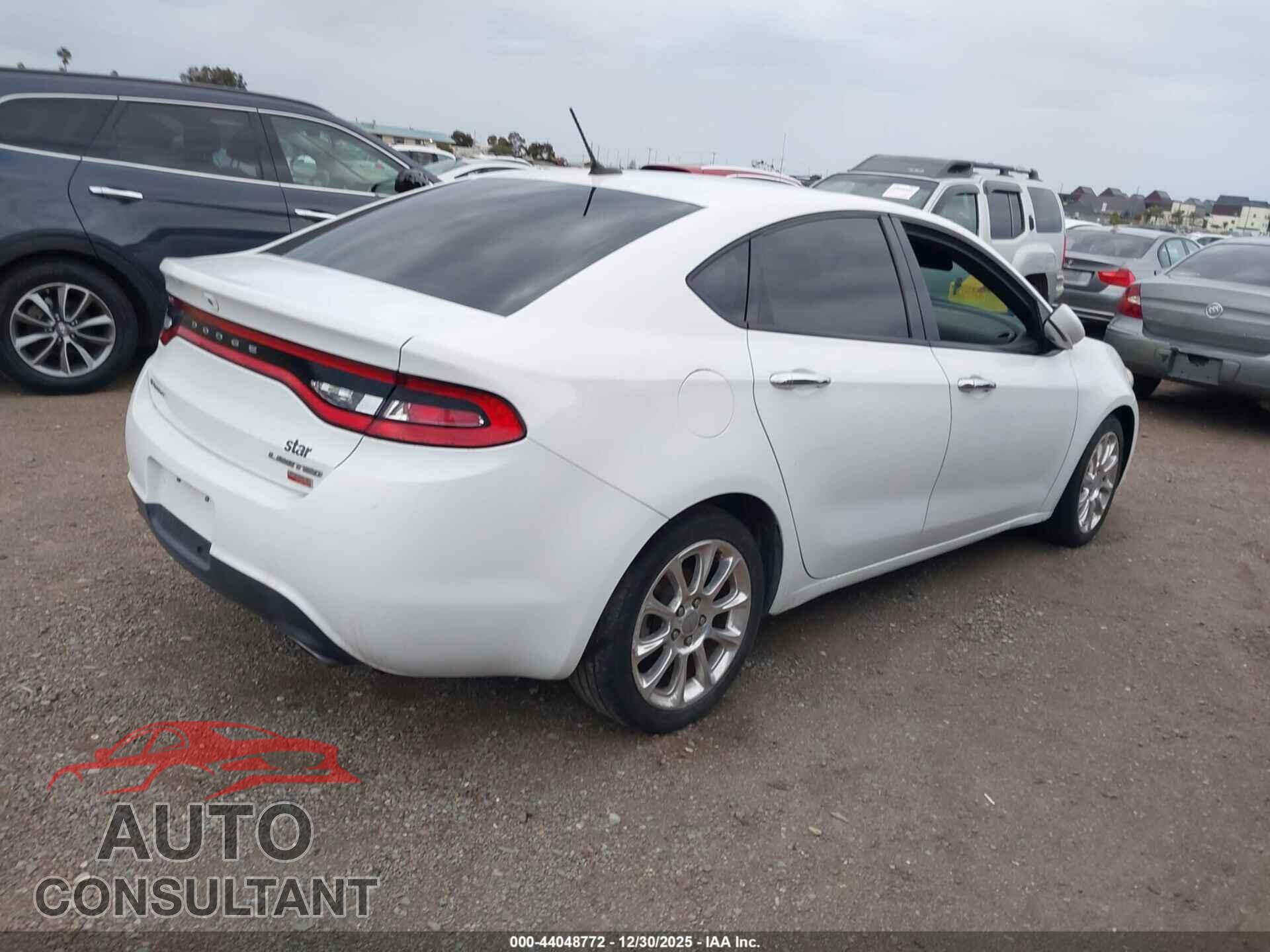 DODGE DART 2013 - 1C3CDFCH8DD321017