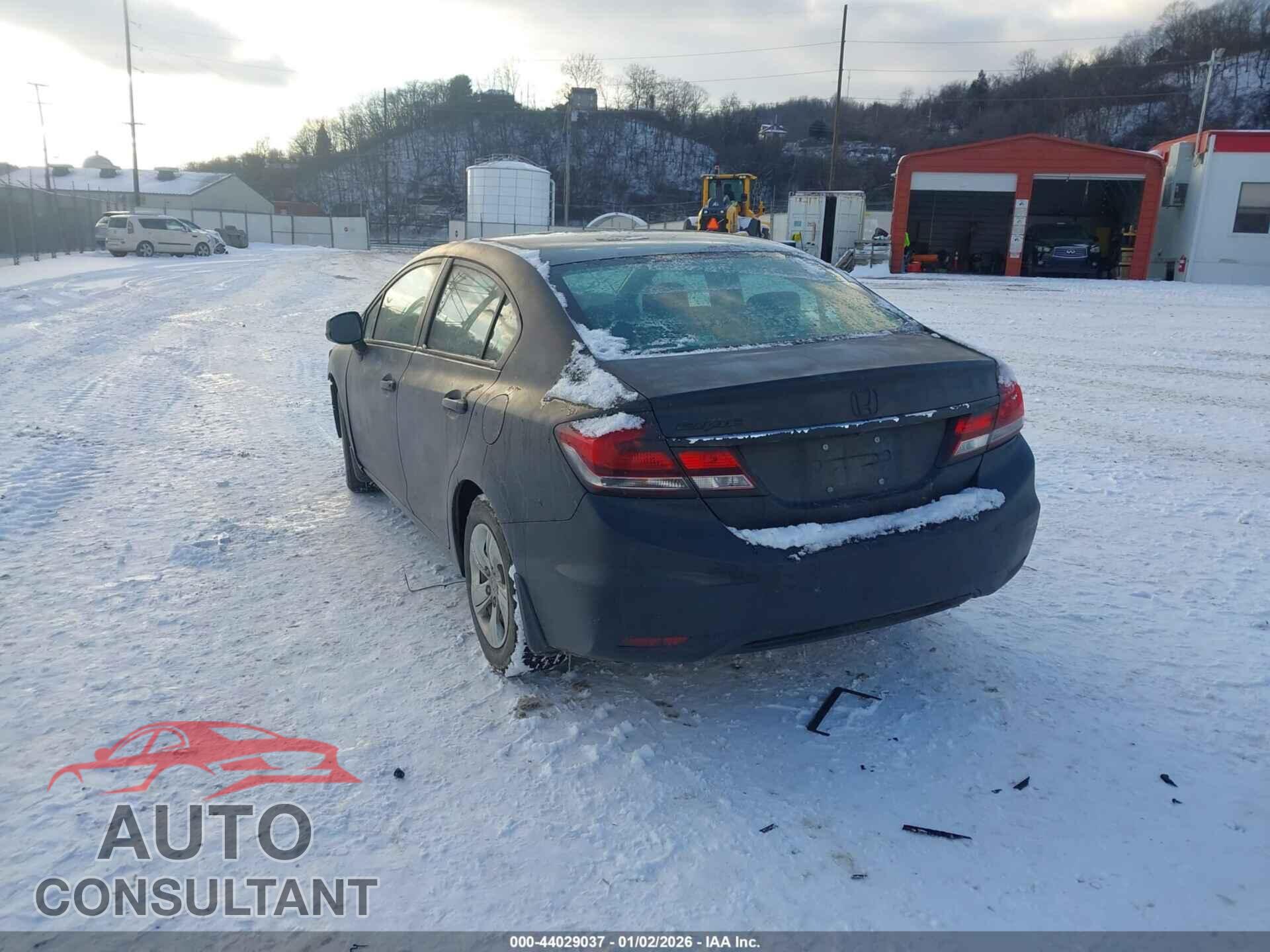 HONDA CIVIC 2013 - 19XFB2F57DE258449