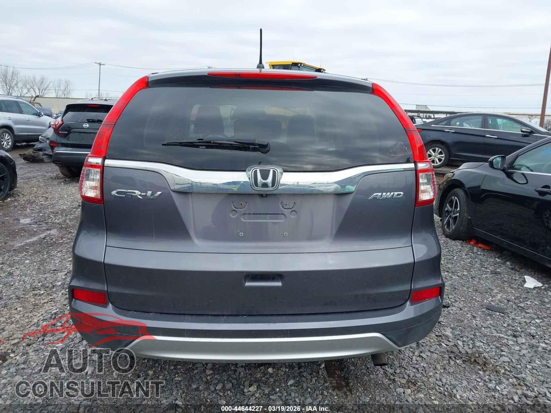 HONDA CR-V 2016 - 5J6RM4H59GL109143