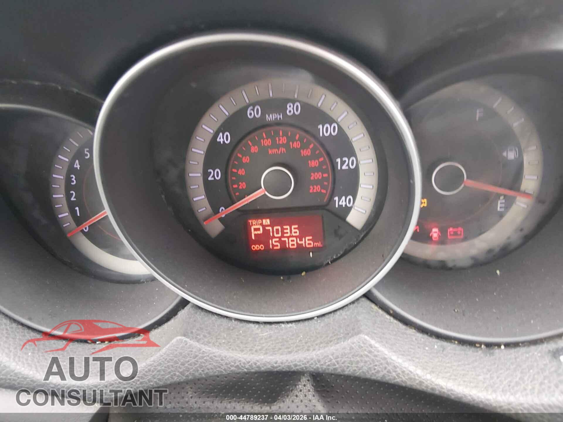 KIA FORTE 2012 - KNAFU4A24C5616634