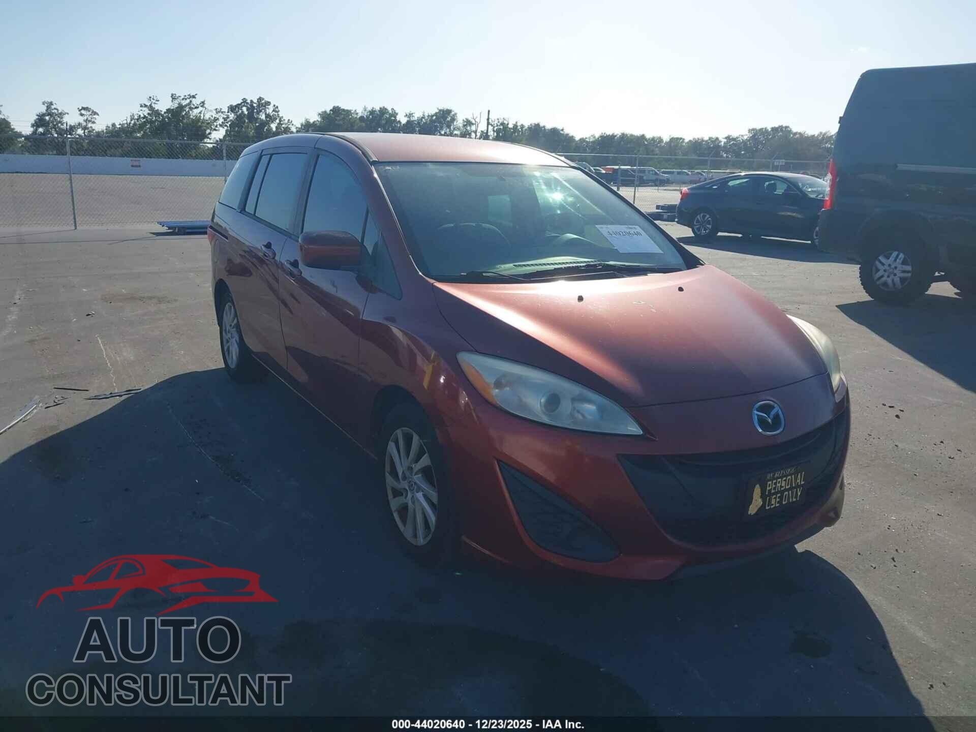MAZDA MAZDA5 2012 - JM1CW2BL8C0105128