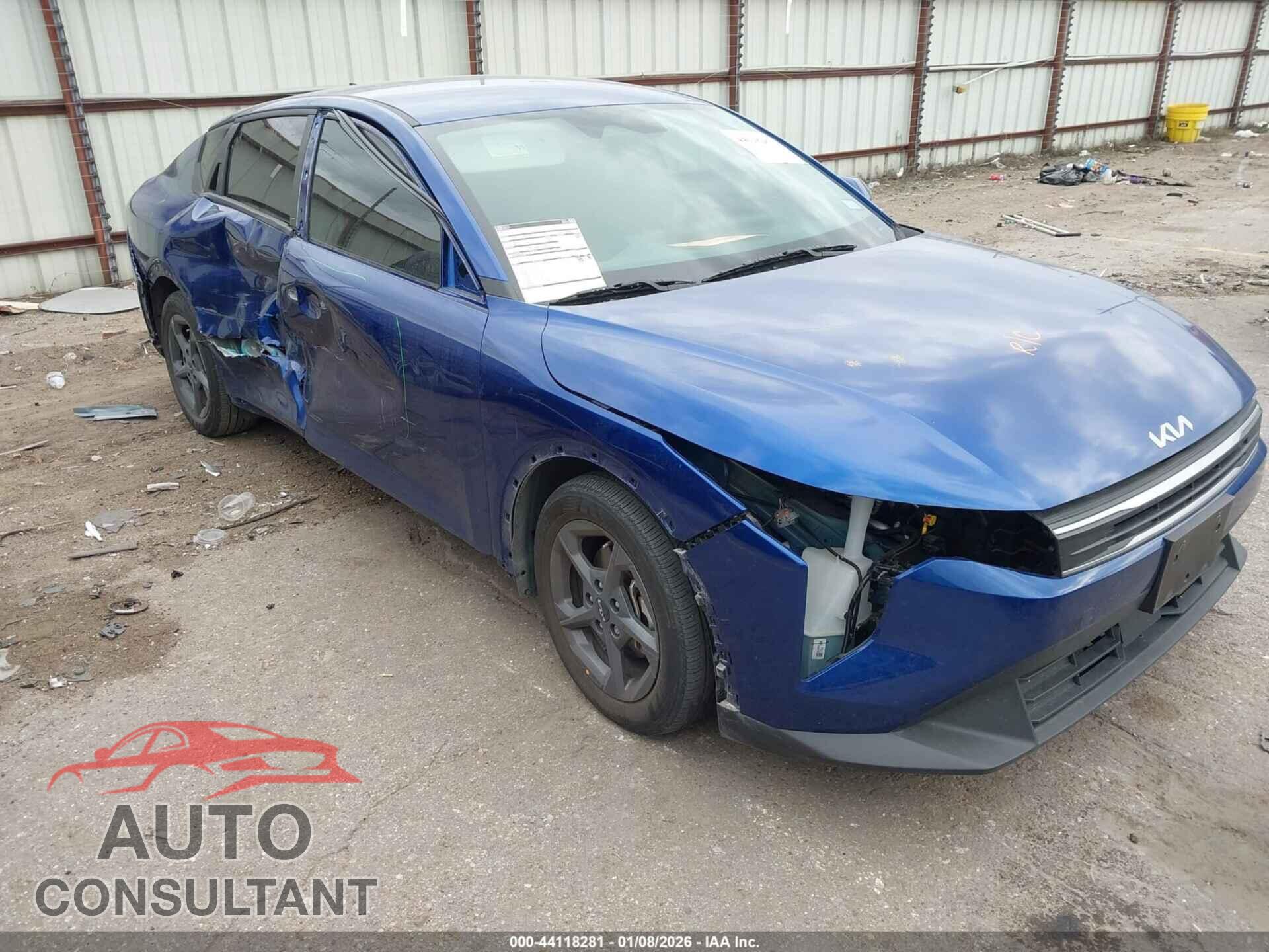 KIA K4 2025 - 3KPFT4DE6SE044609