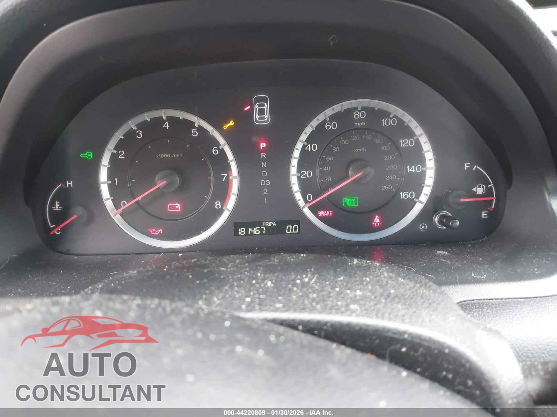 HONDA ACCORD 2012 - 1HGCP2F38CA100465