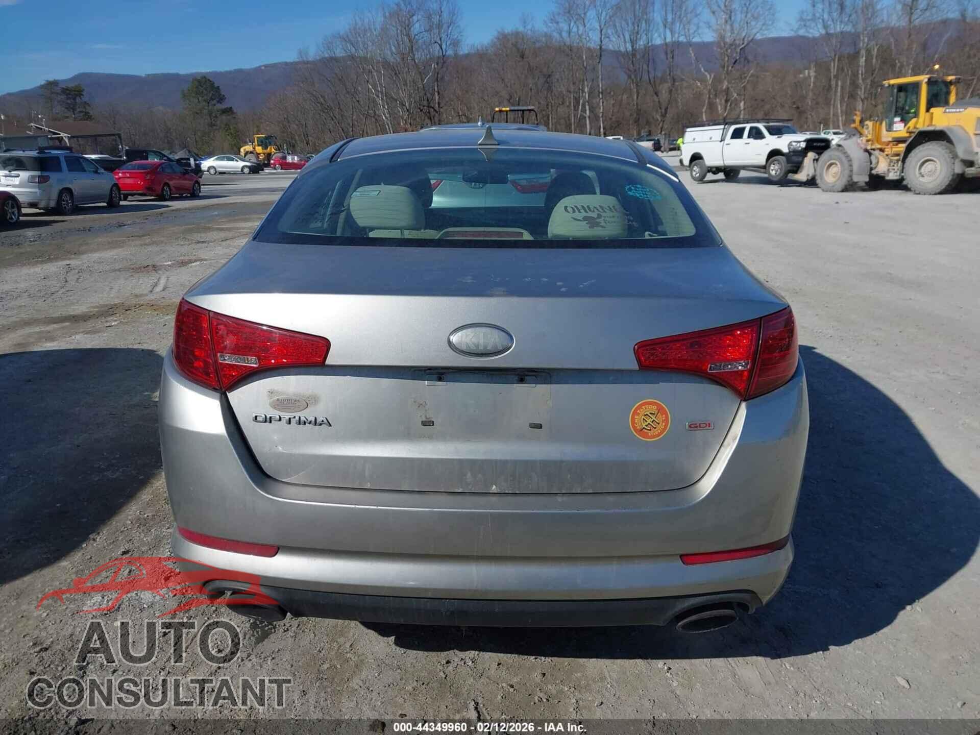 KIA OPTIMA 2013 - KNAGM4A72D5387937