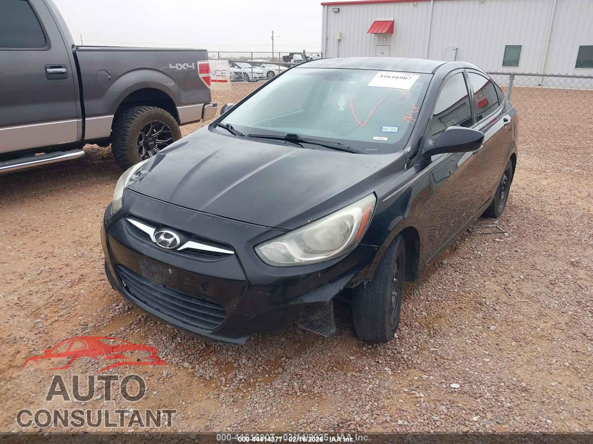 HYUNDAI ACCENT 2013 - KMHCT4AE0DU295746