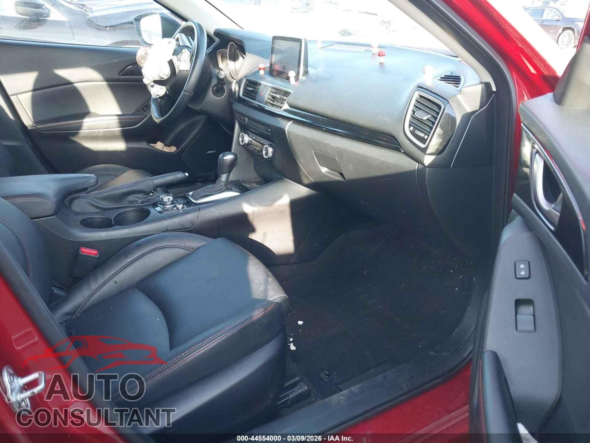 MAZDA MAZDA3 2015 - JM1BM1W7XF1237962