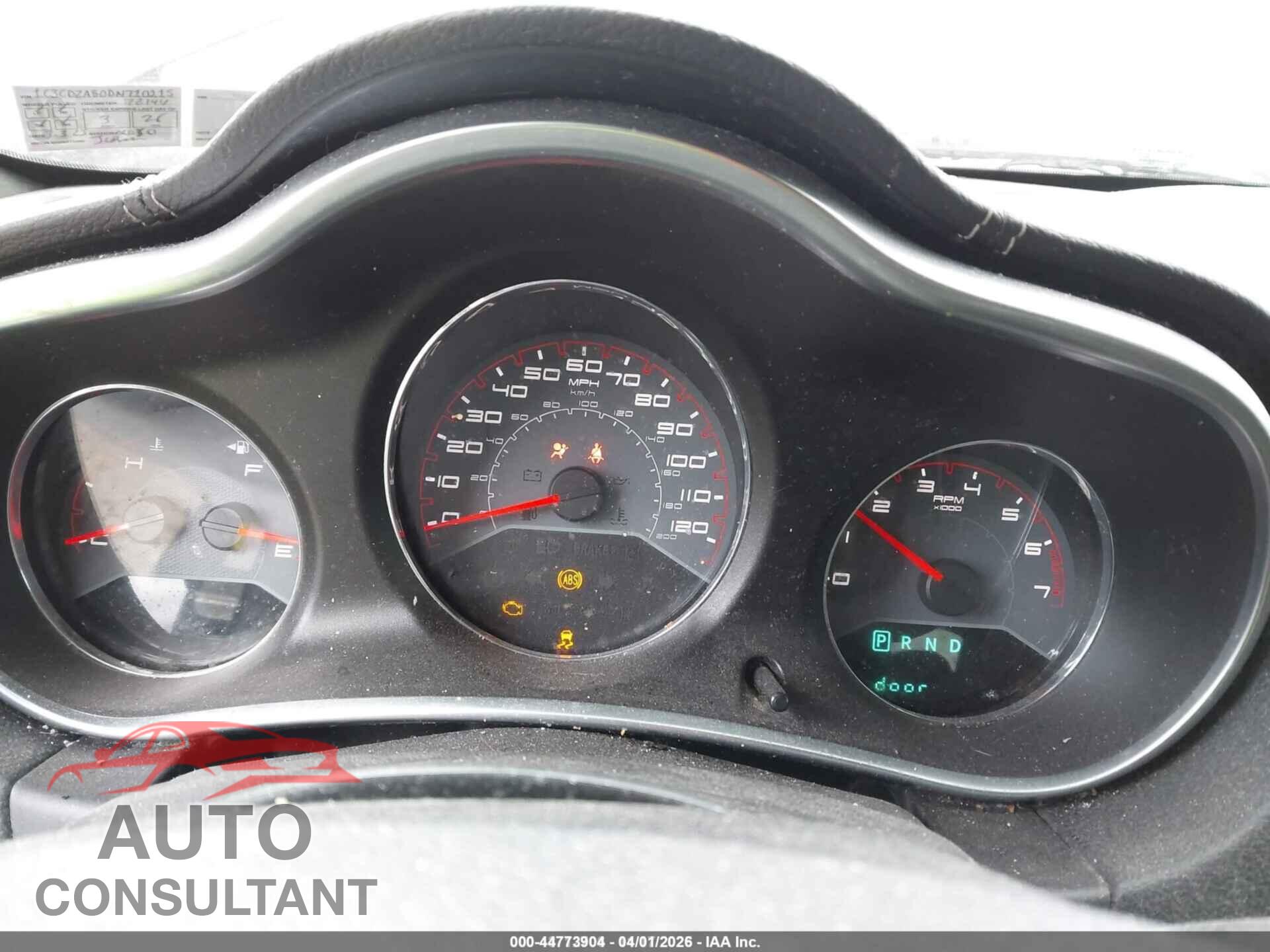 DODGE AVENGER 2013 - 1C3CDZAB0DN710115