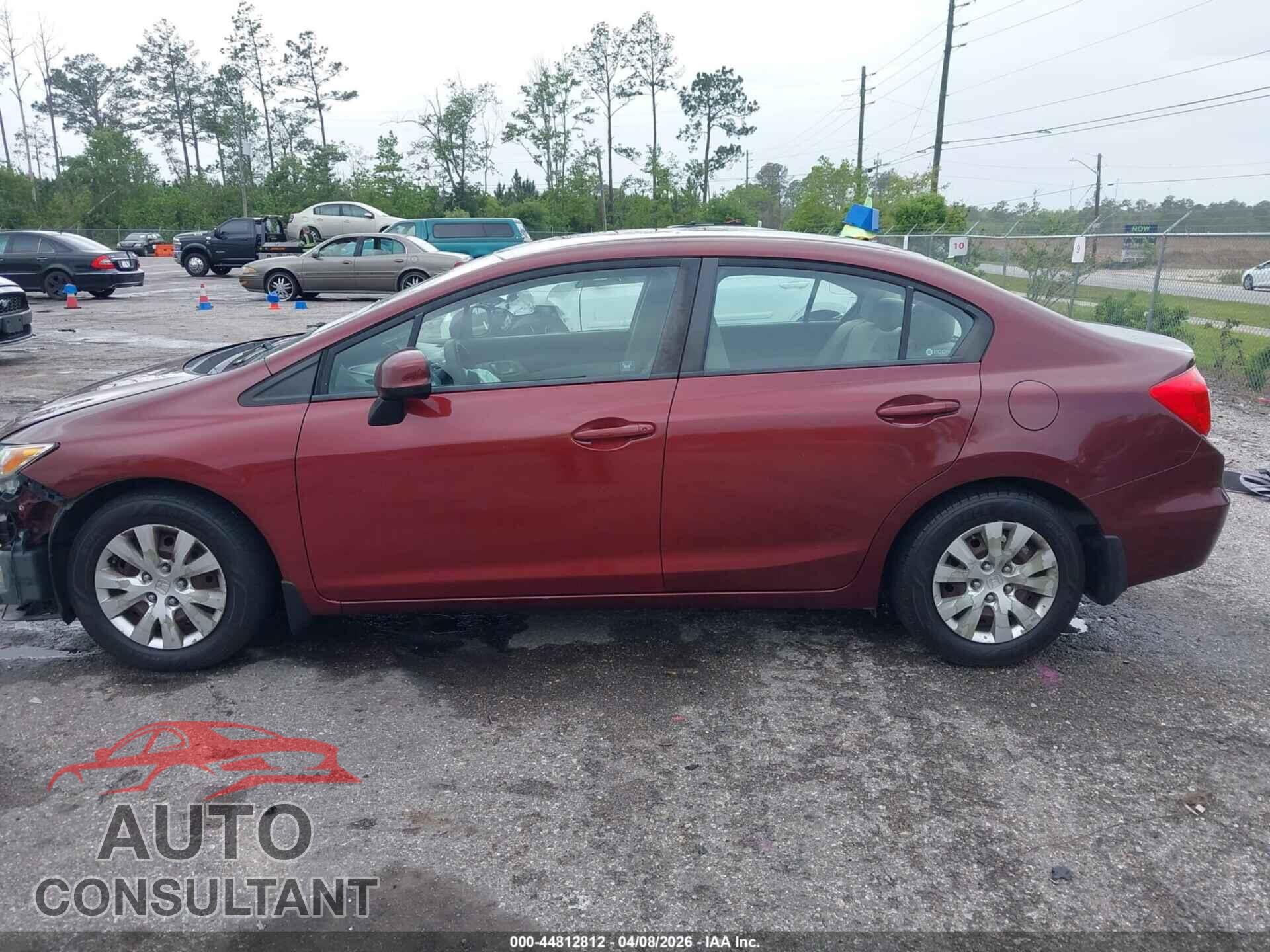 HONDA CIVIC 2012 - 19XFB2F53CE084720