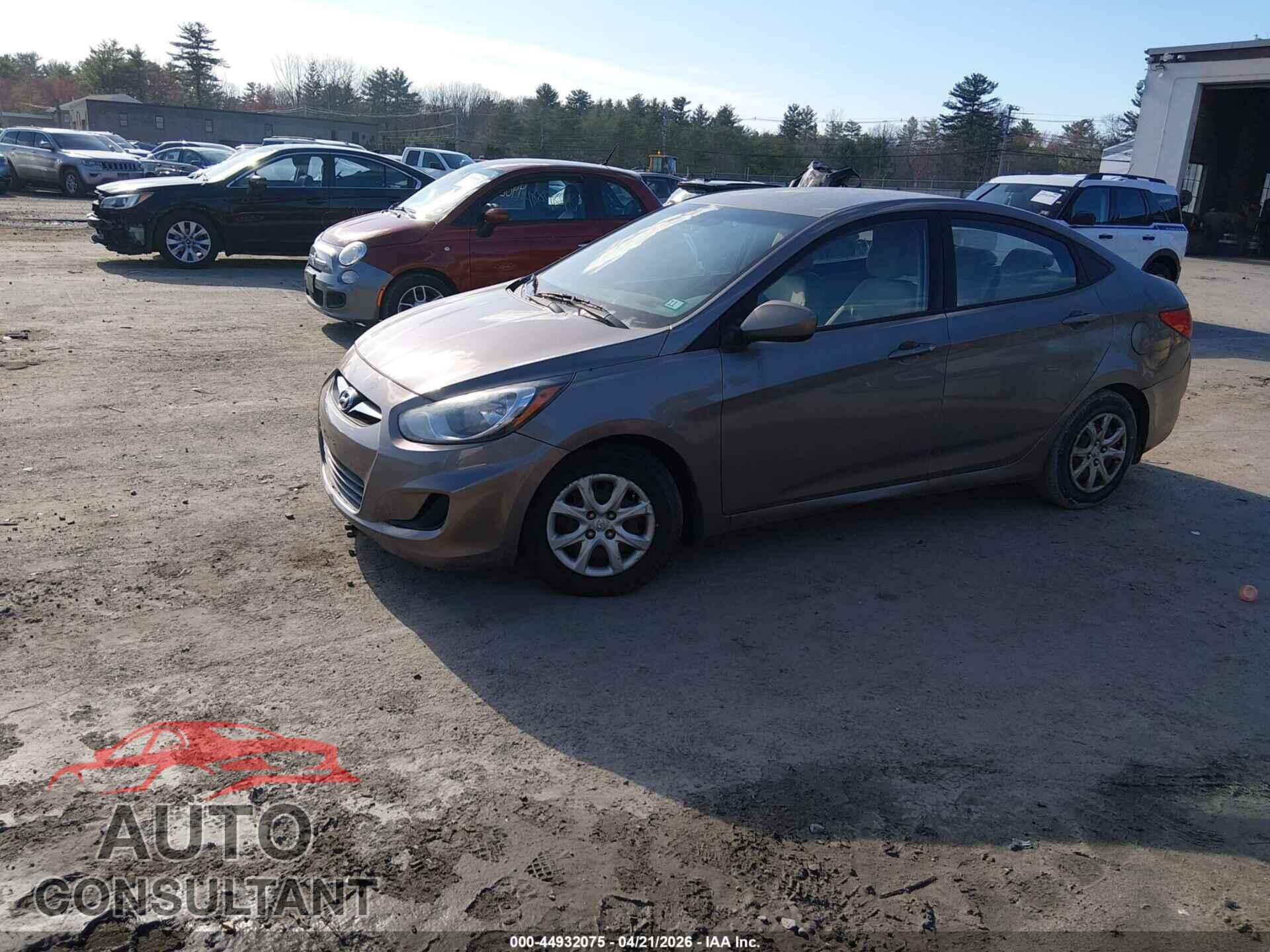 HYUNDAI ACCENT 2013 - KMHCT4AE0DU406800