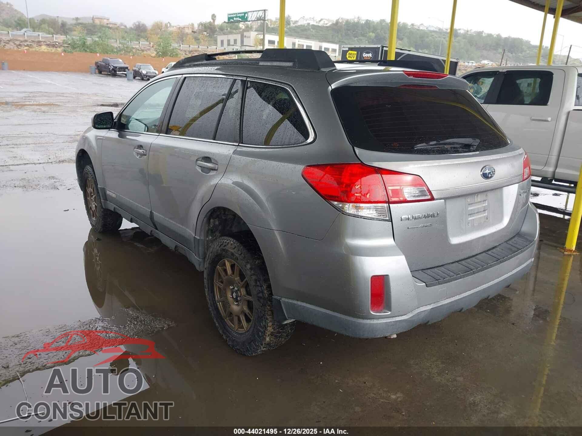 SUBARU OUTBACK 2011 - 4S4BRBCC8B3418111