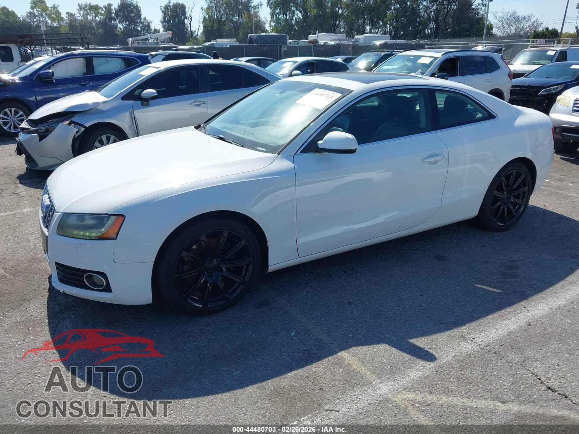 AUDI A5 2011 - WAULFAFR8BA049464