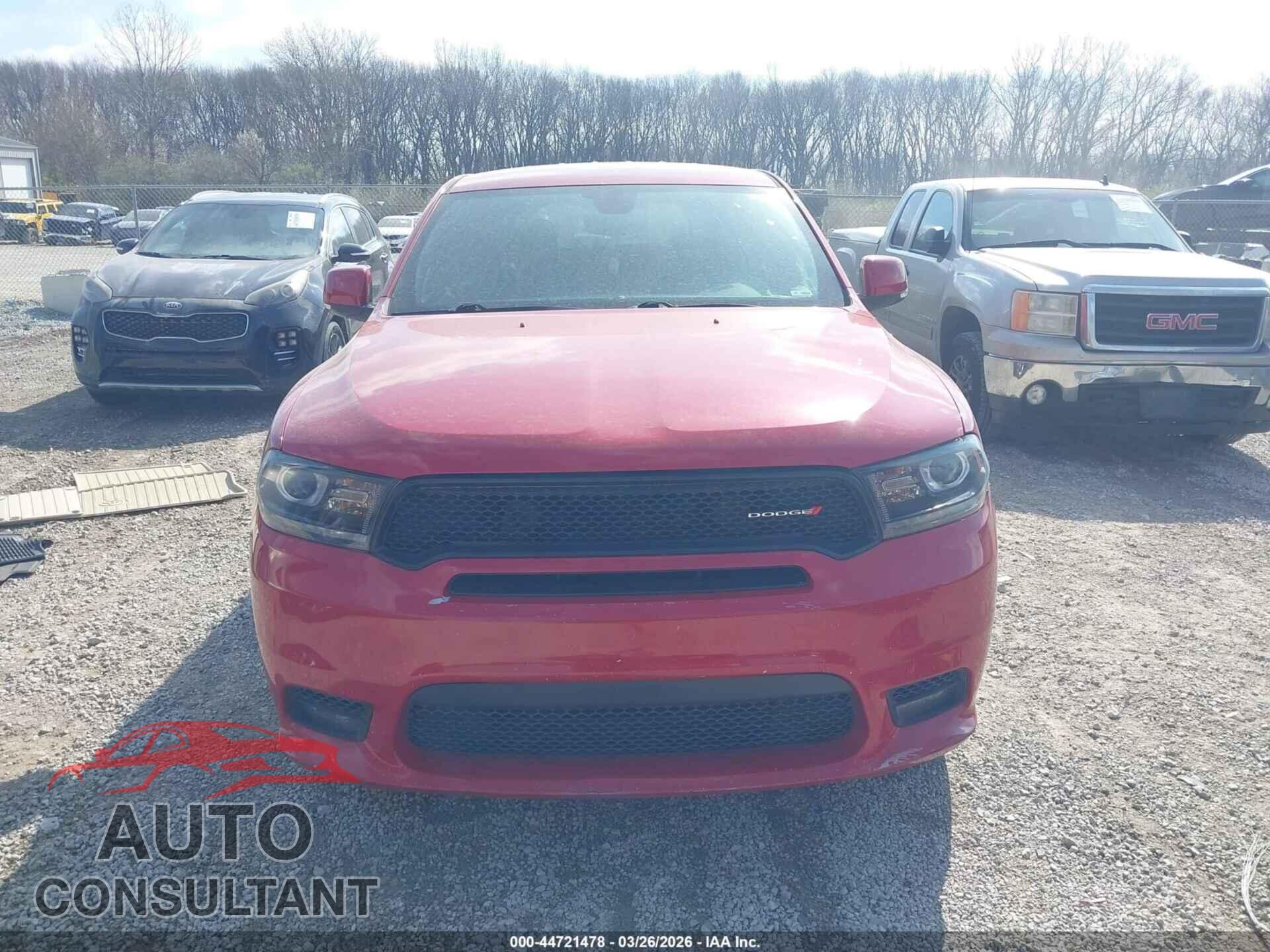 DODGE DURANGO 2019 - 1C4RDHDG9KC647323