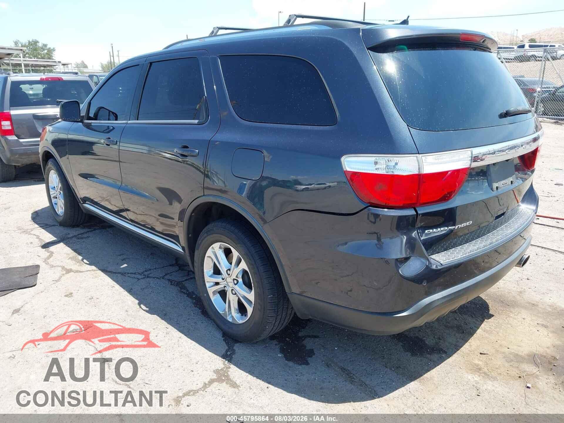 DODGE DURANGO 2012 - 1C4RDHAG5CC257924
